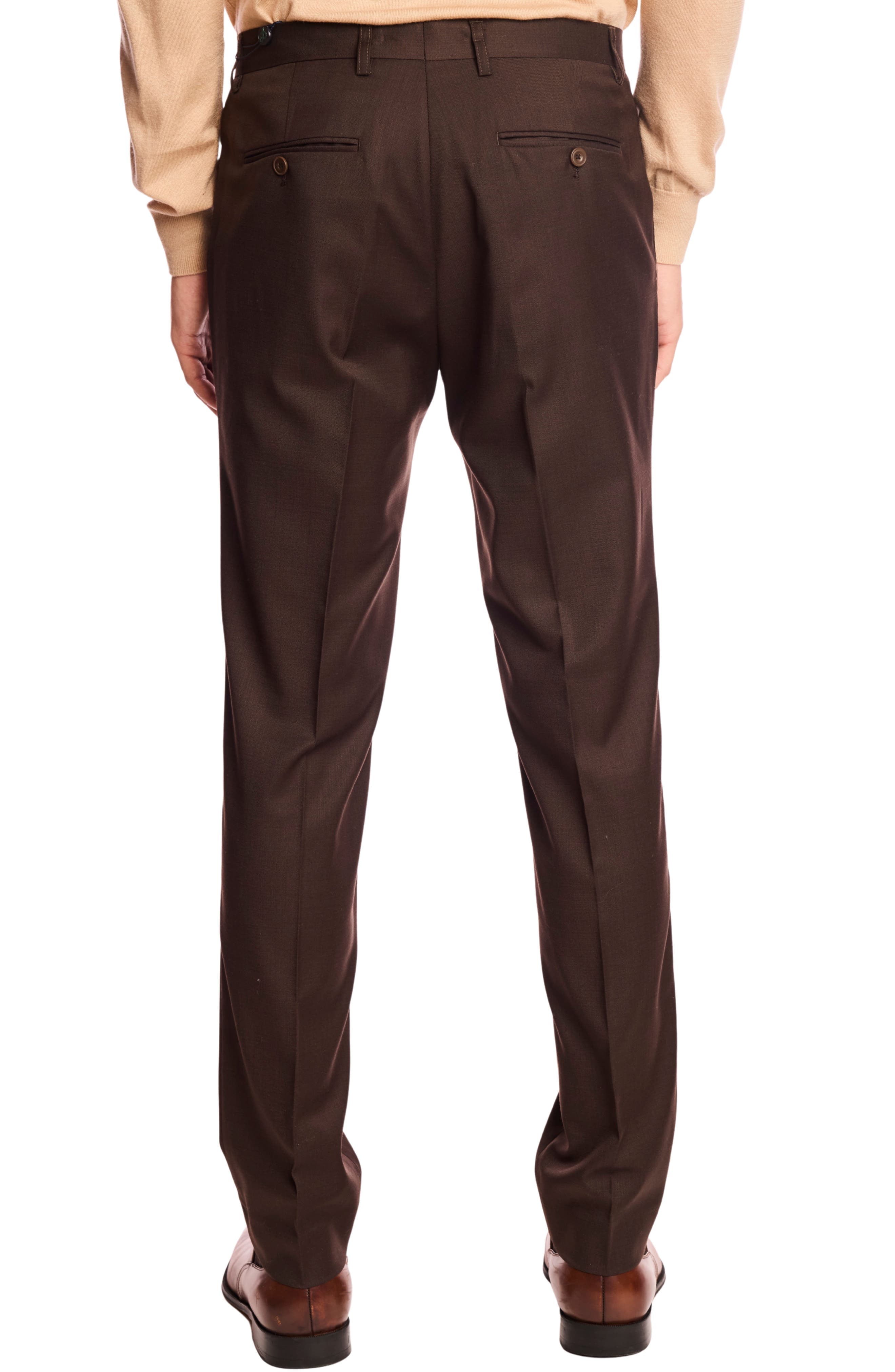 Downing Slim Fit Flat Front Dress Pants - image 2