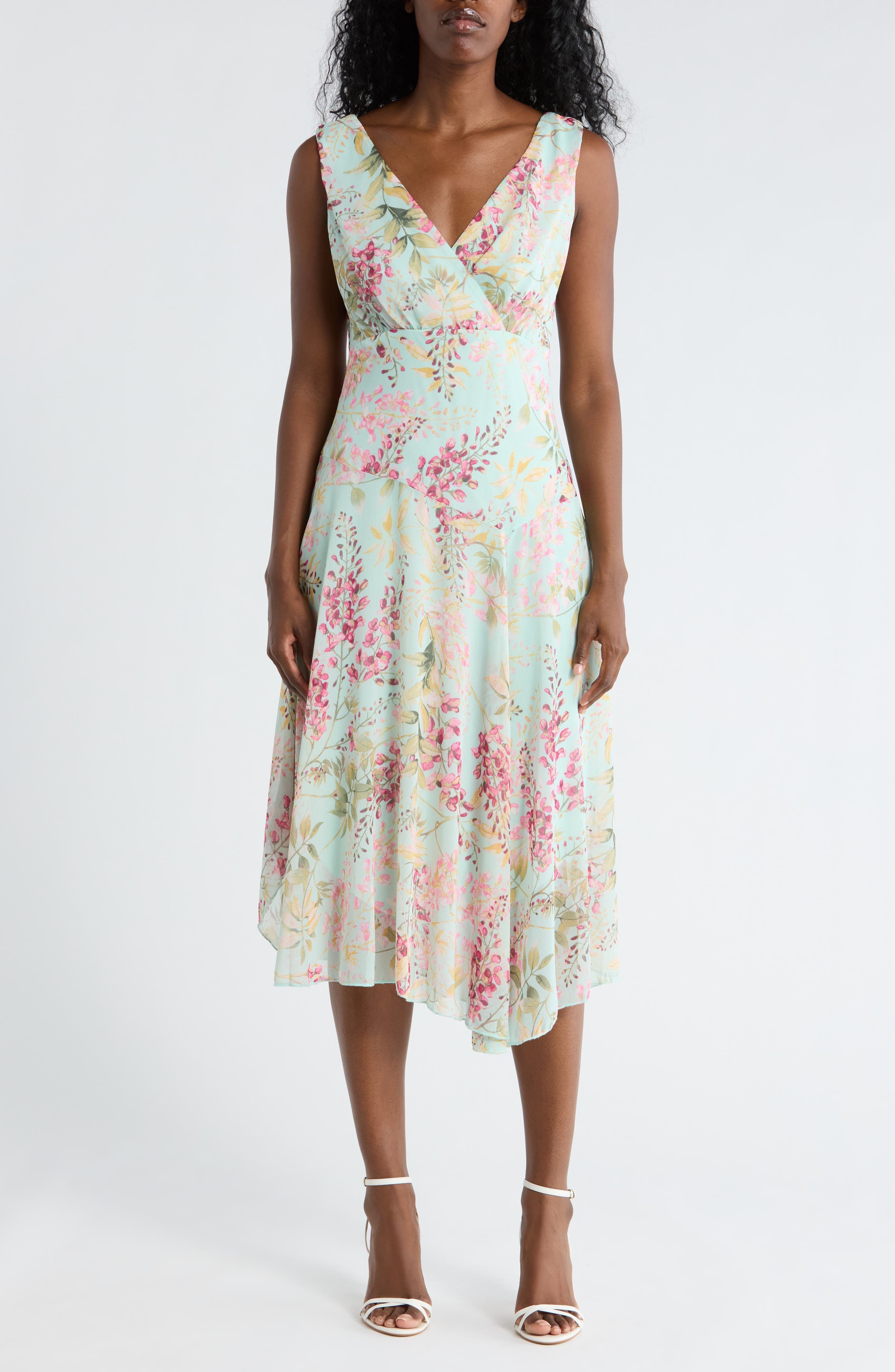 Yoryu Asymmetric Midi Dress - image 1