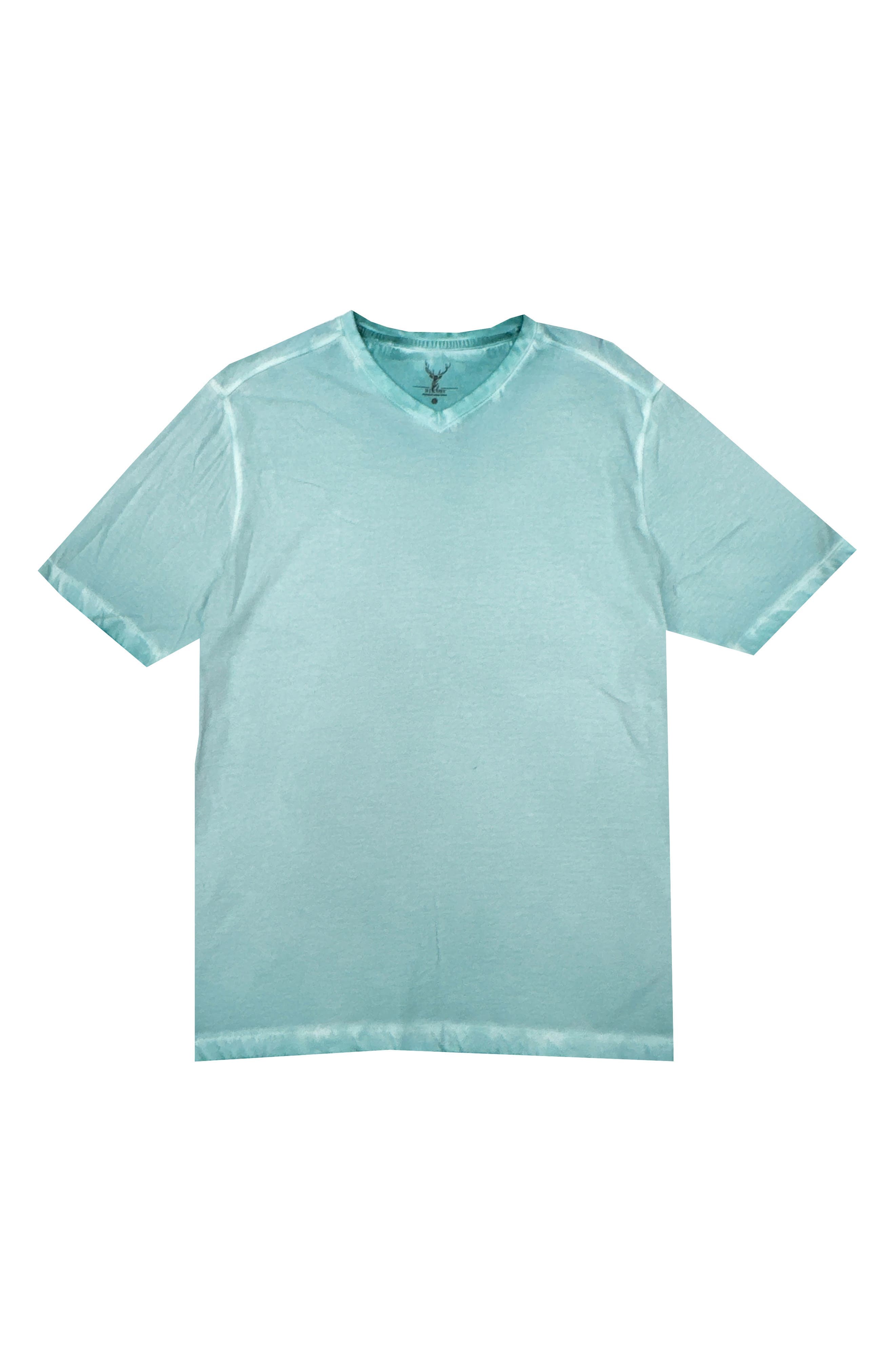 Spray V-Neck Pima Cotton T-Shirt - image 1