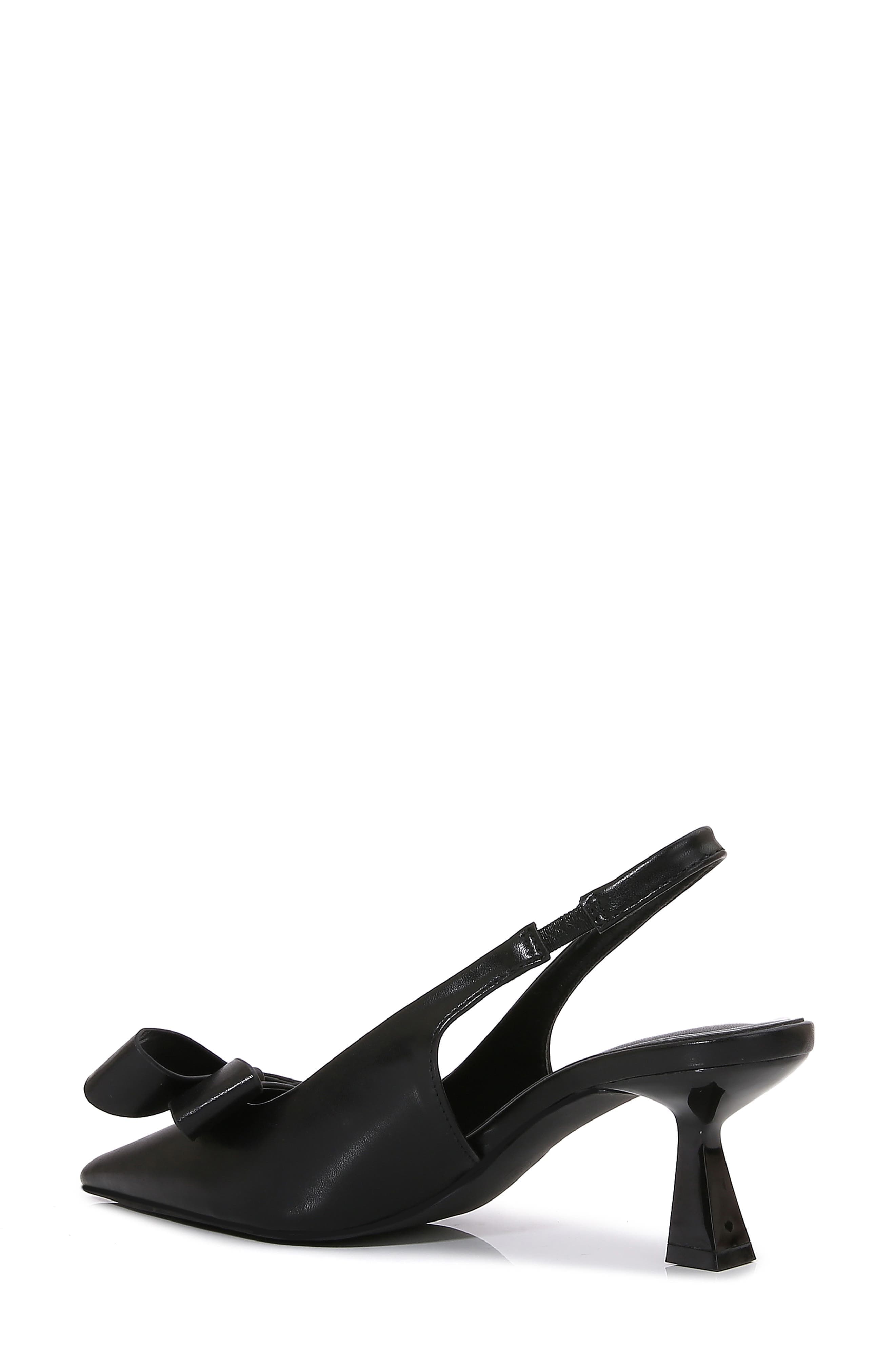 Calliope Asymmetric Bow Slingback Pump - image 2