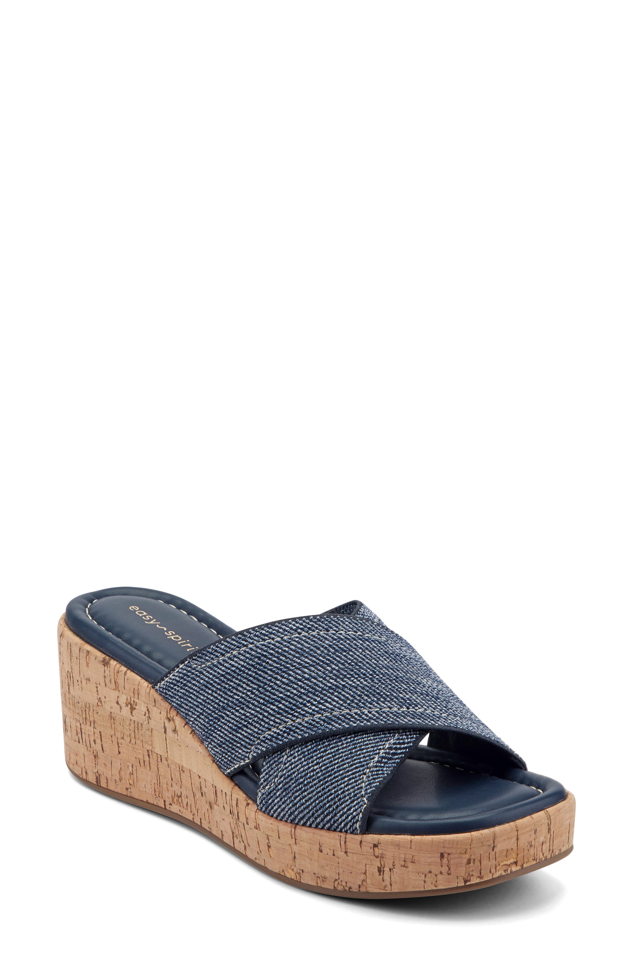 Fawn Wedge Slide Sandal - Wide Width Available - image 3