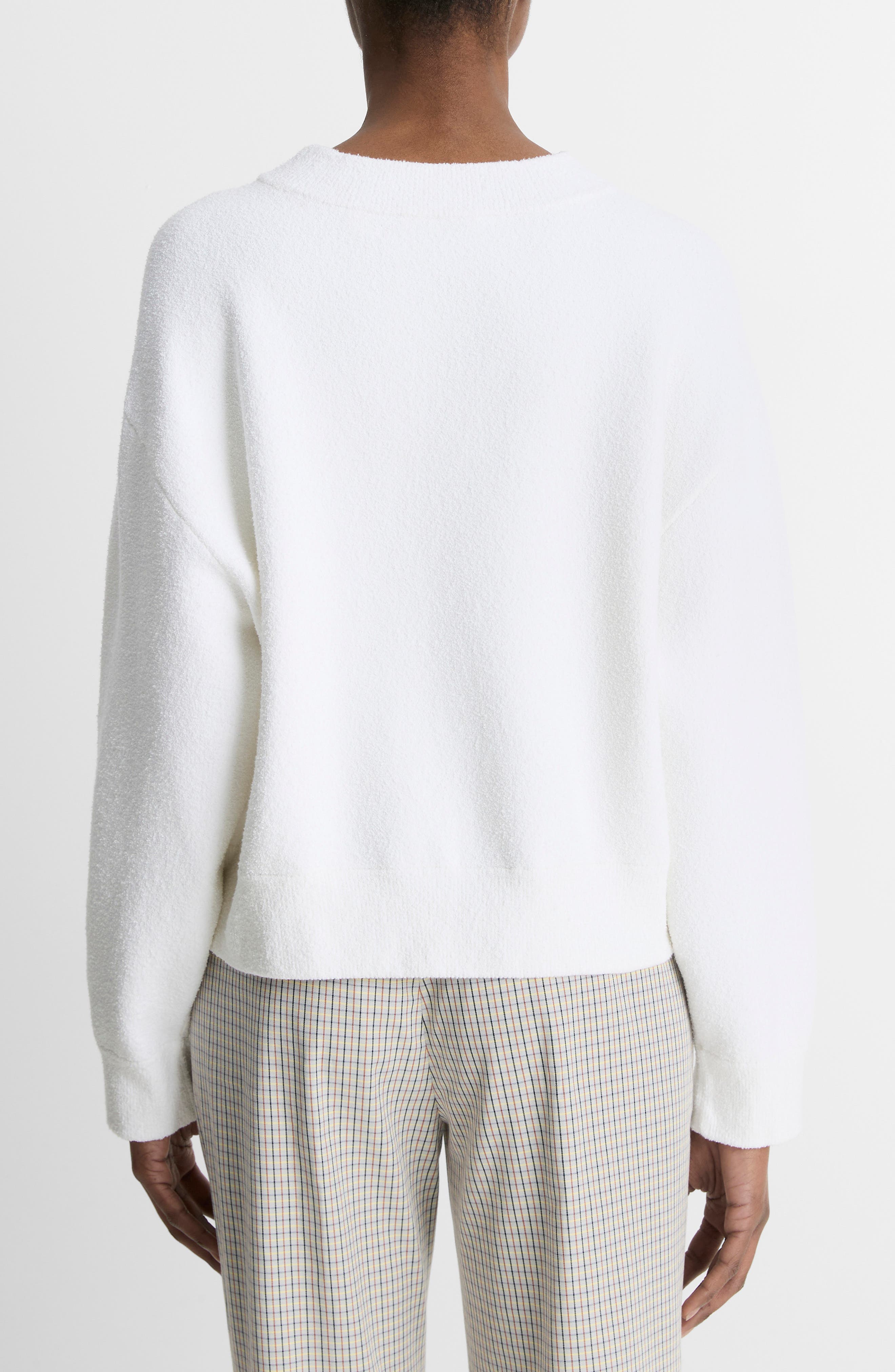 Boucle Crewneck Sweater - image 2