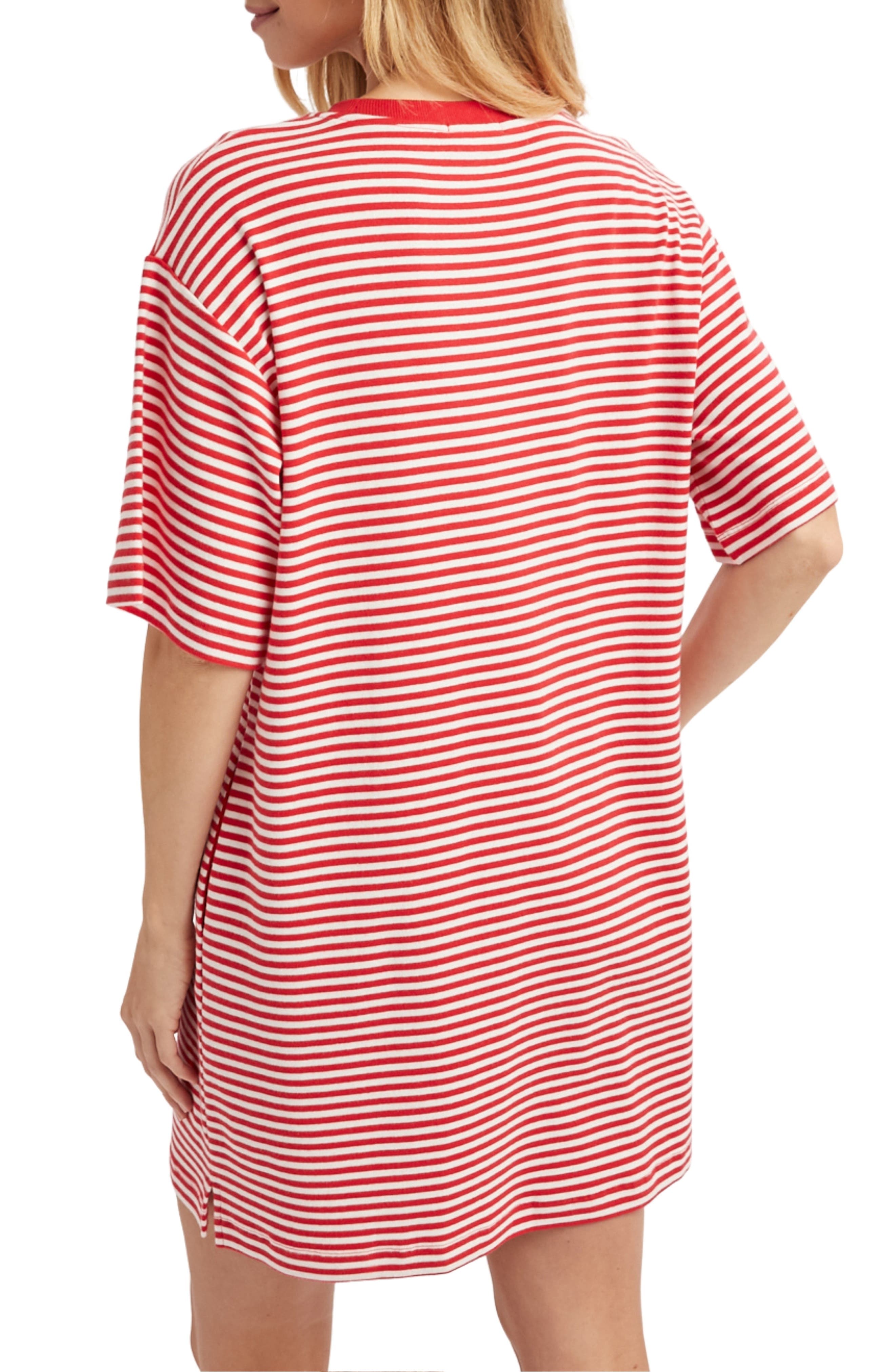 Stripe T-Shirt Dress - image 4