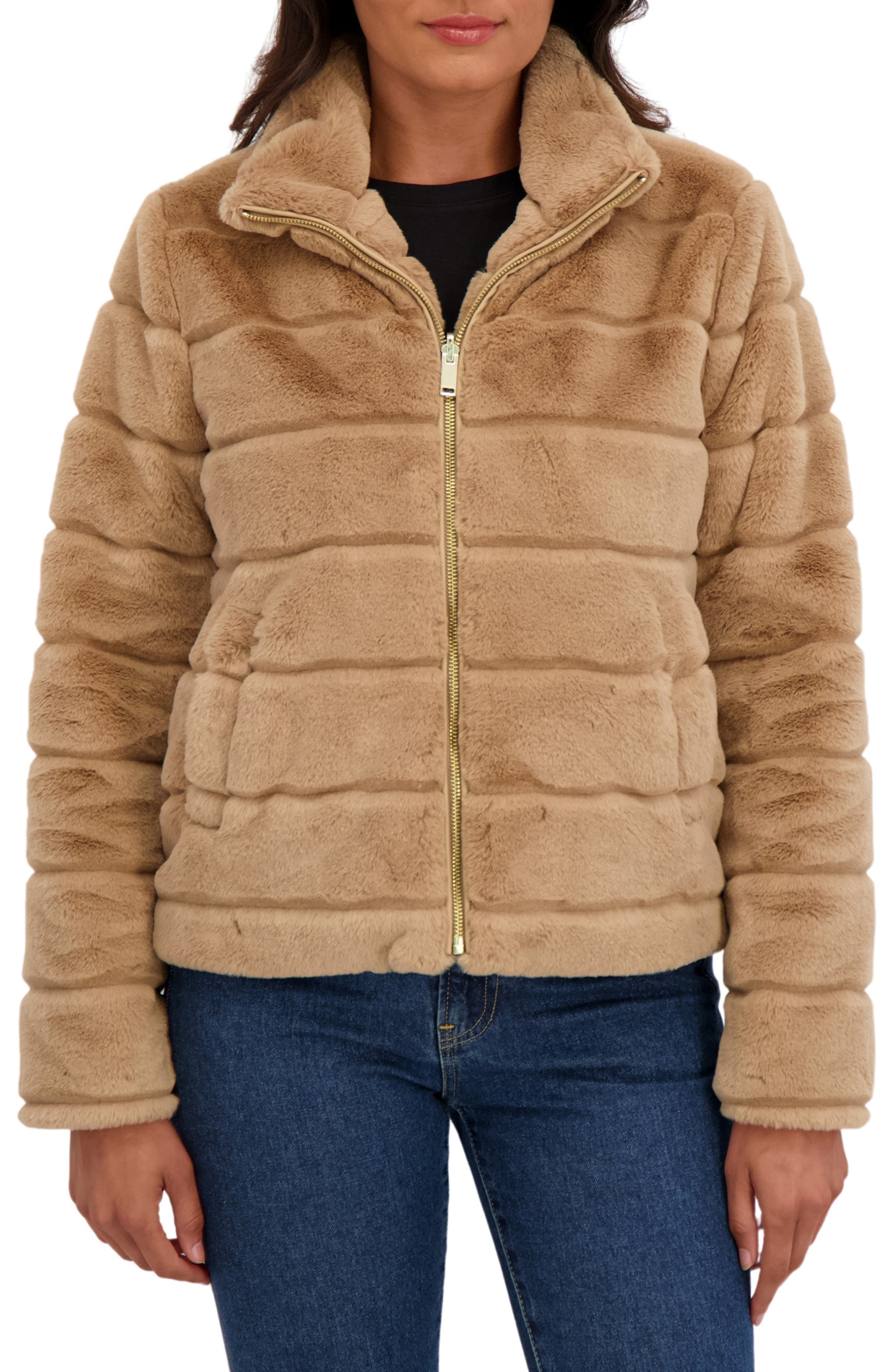 Faux Fur Short Jacket - image 1