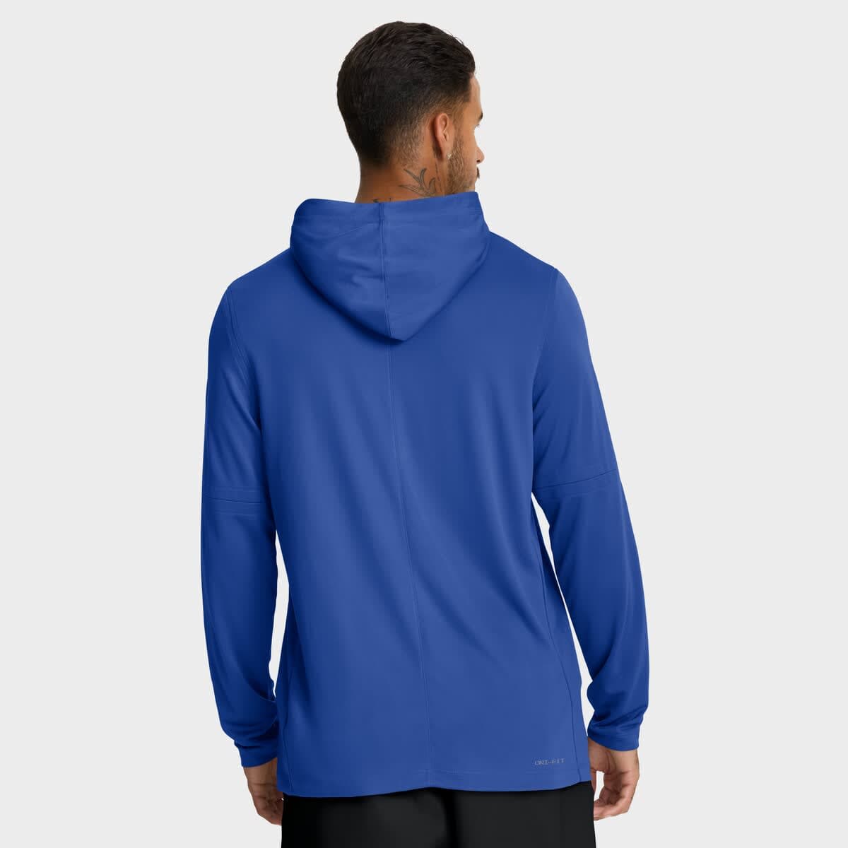 Men's Nike Royal Florida Gators Dugout Dri-FIT Long Sleeve Hooded T-Shirt - image 2