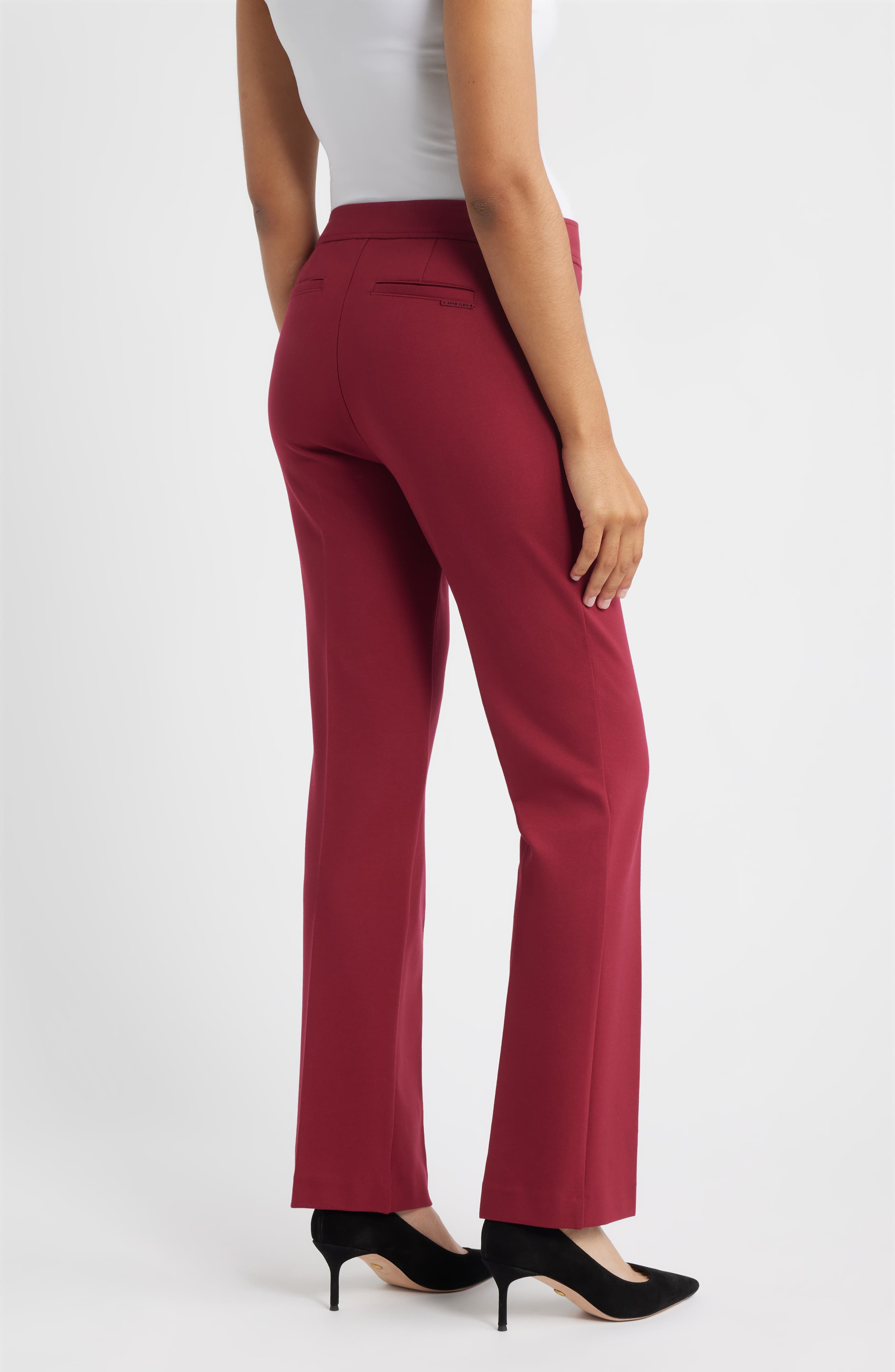 Flat Front Bootcut Pants - image 2