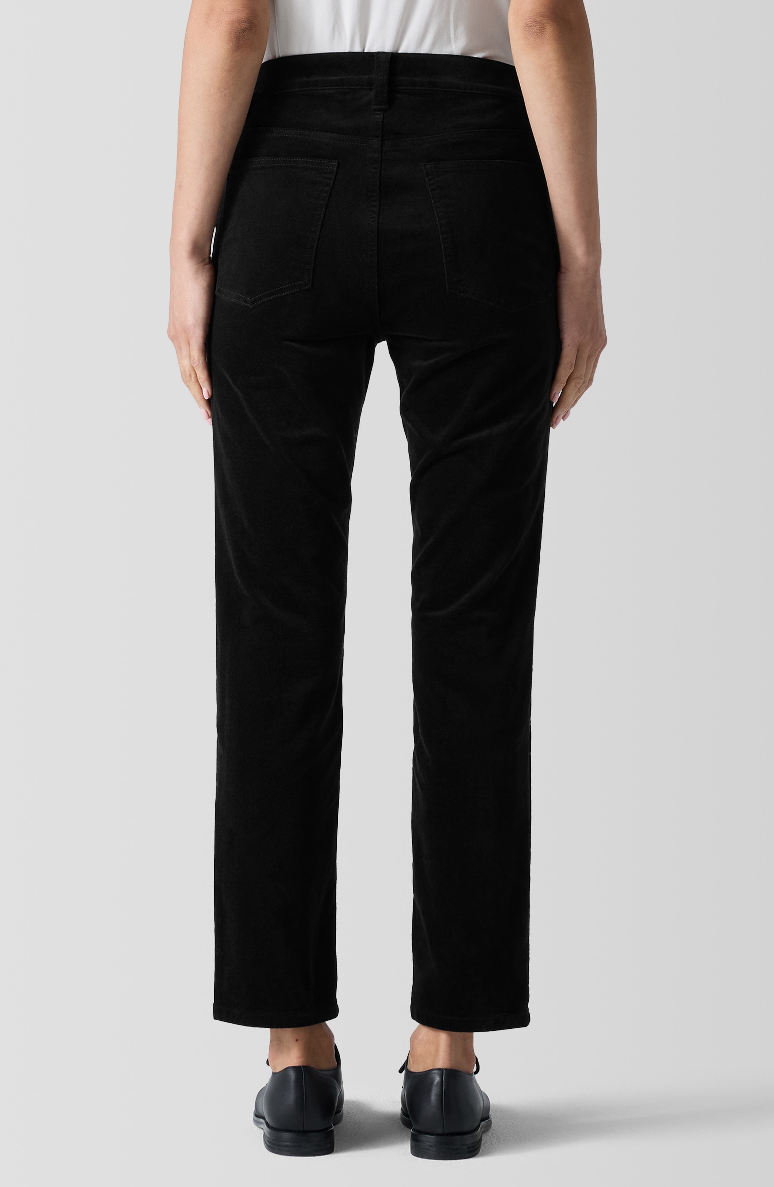High Waist Slim Ankle Pants - image 2