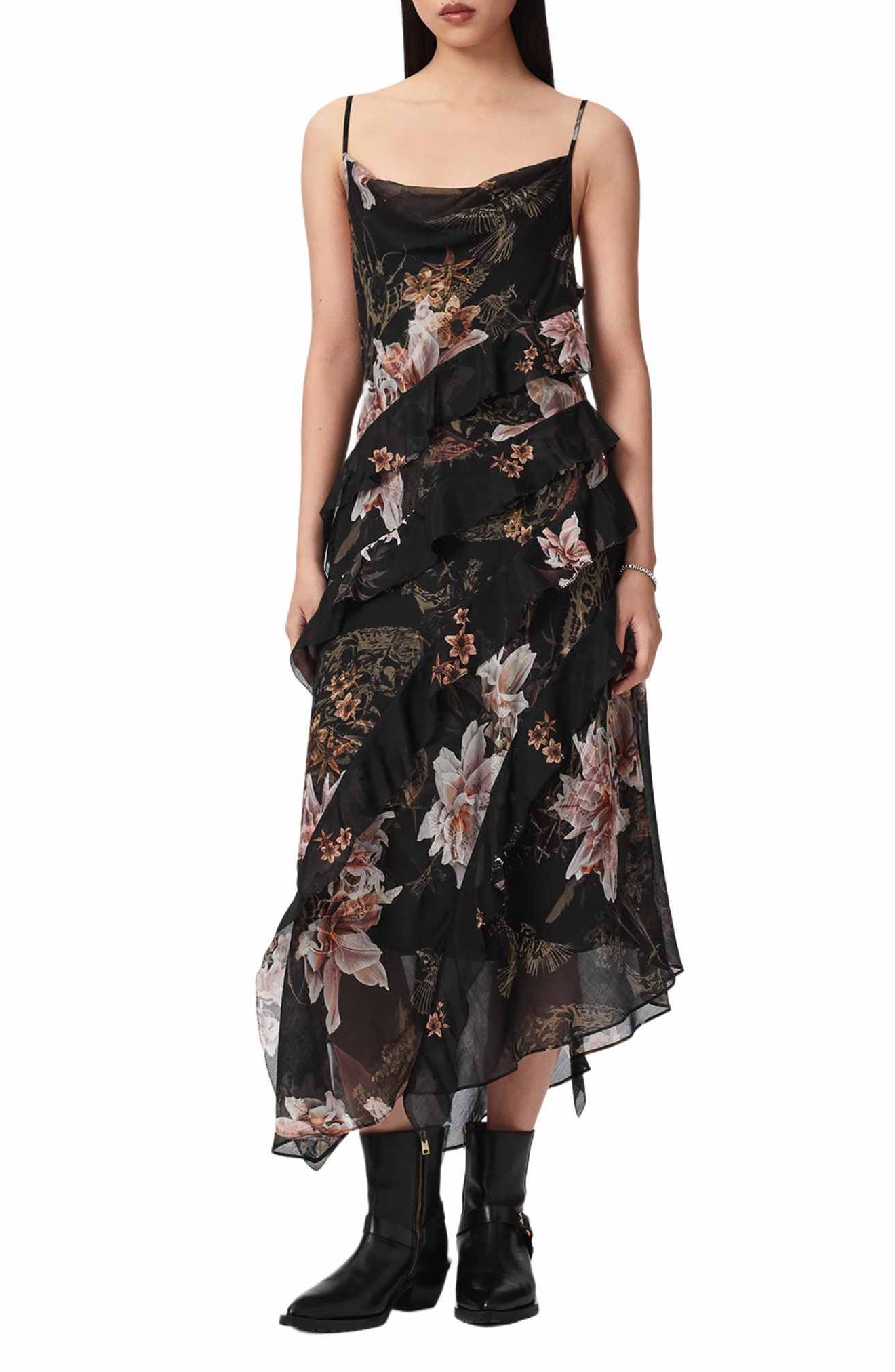 Ruth Floral Print Slipdress - image 1