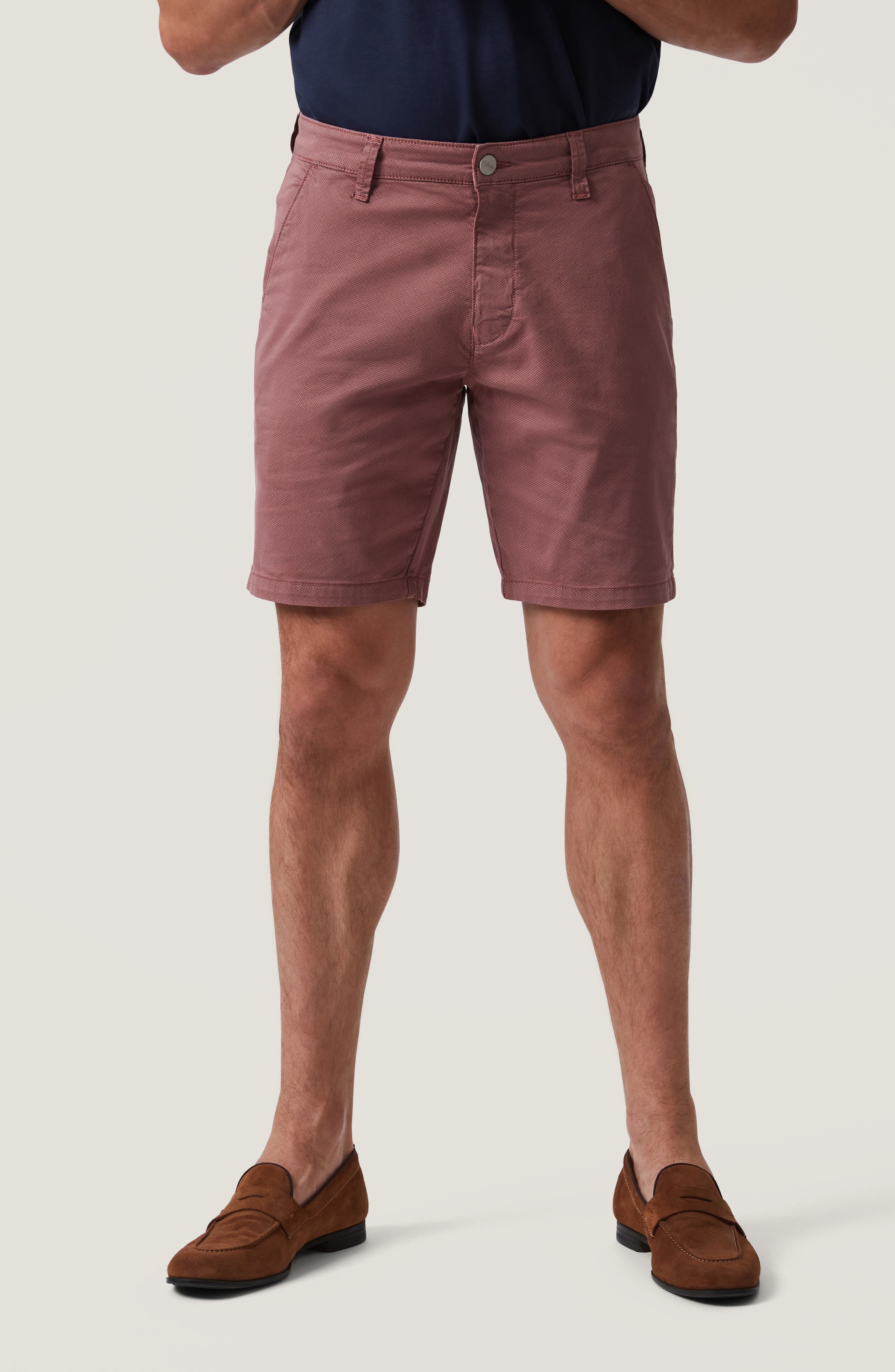 Arizona Slim Fit Tie Print Chino Shorts - image 1