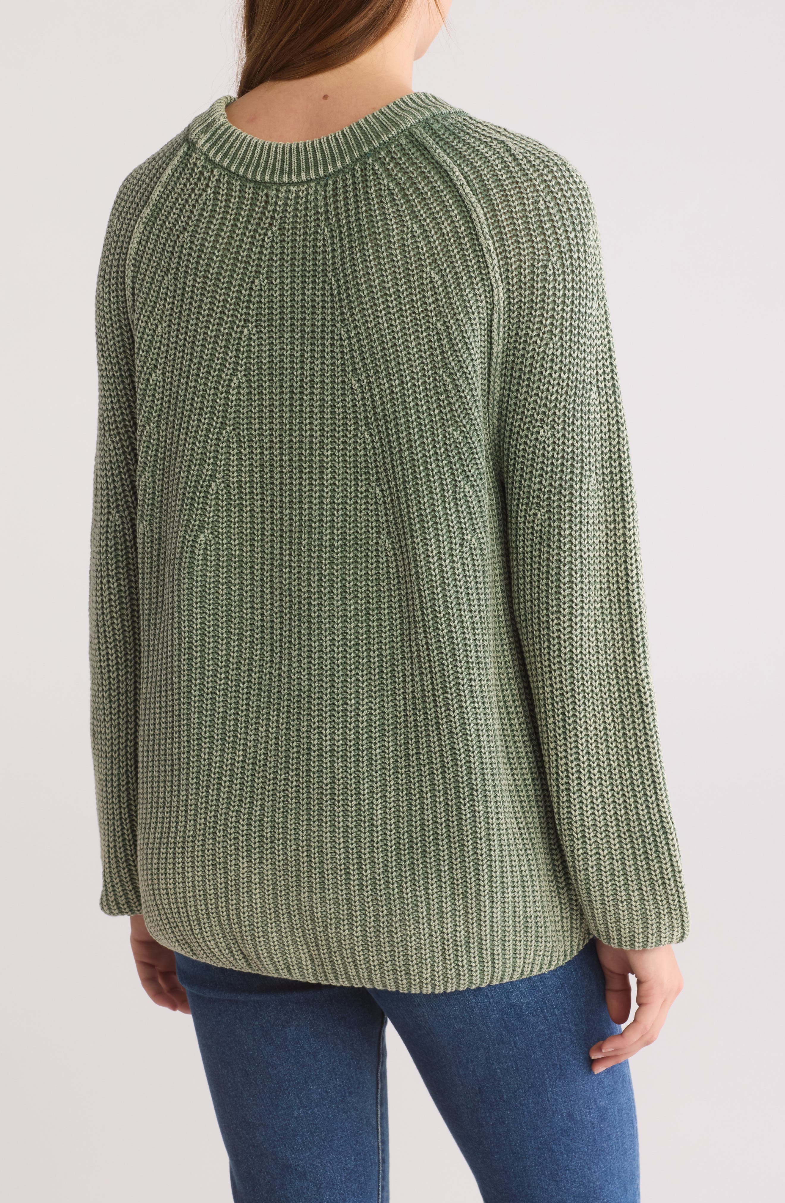Cotton Pullover Sweater - image 2