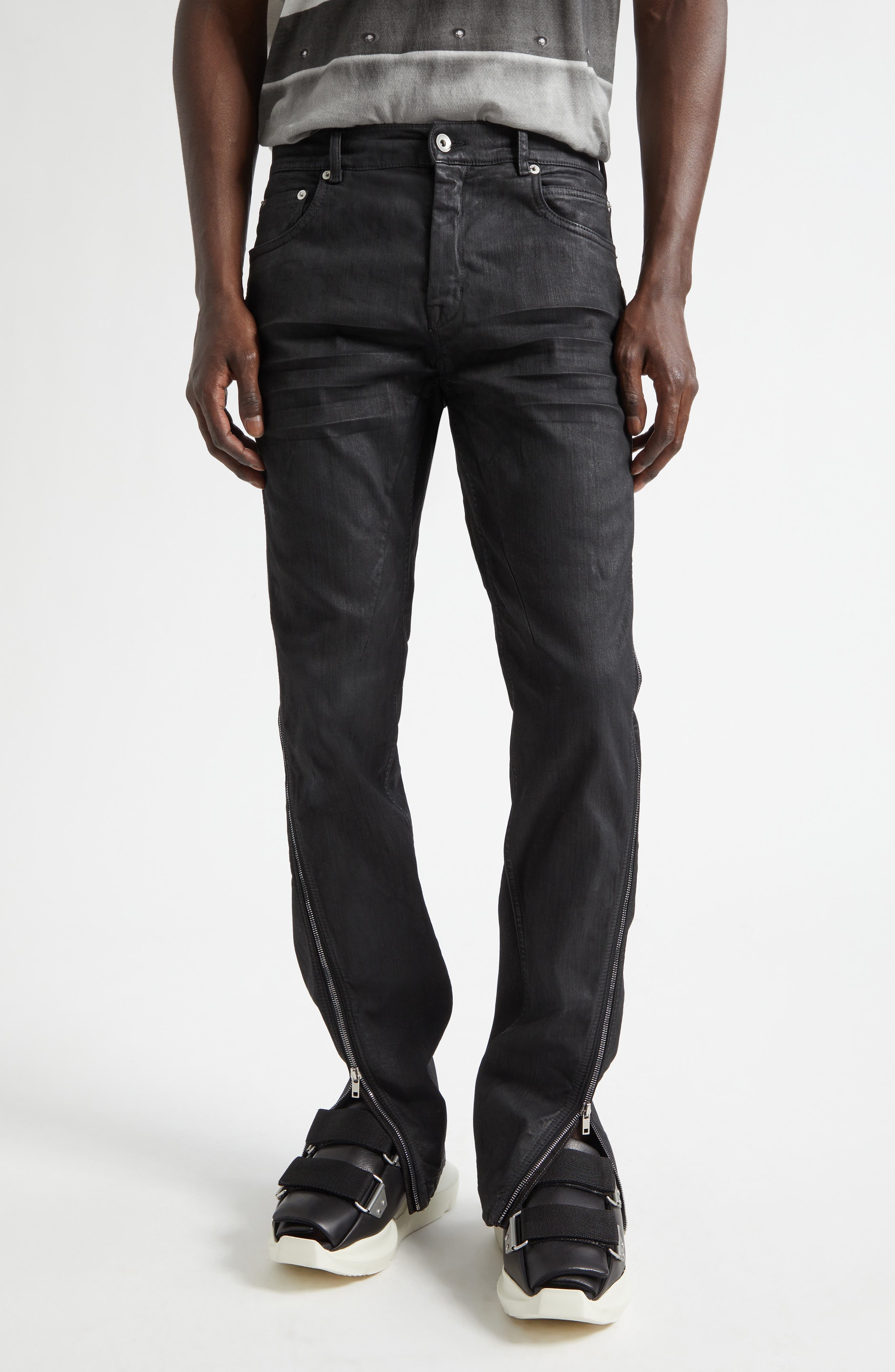 Vega Zip Leg Skinny Jeans - image 1