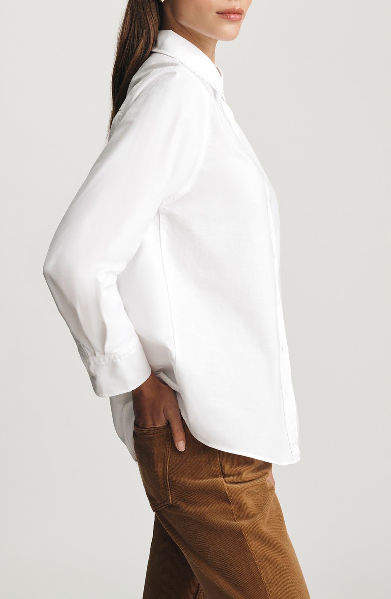 Slim Fit Cotton Button-Up Shirt - image 2