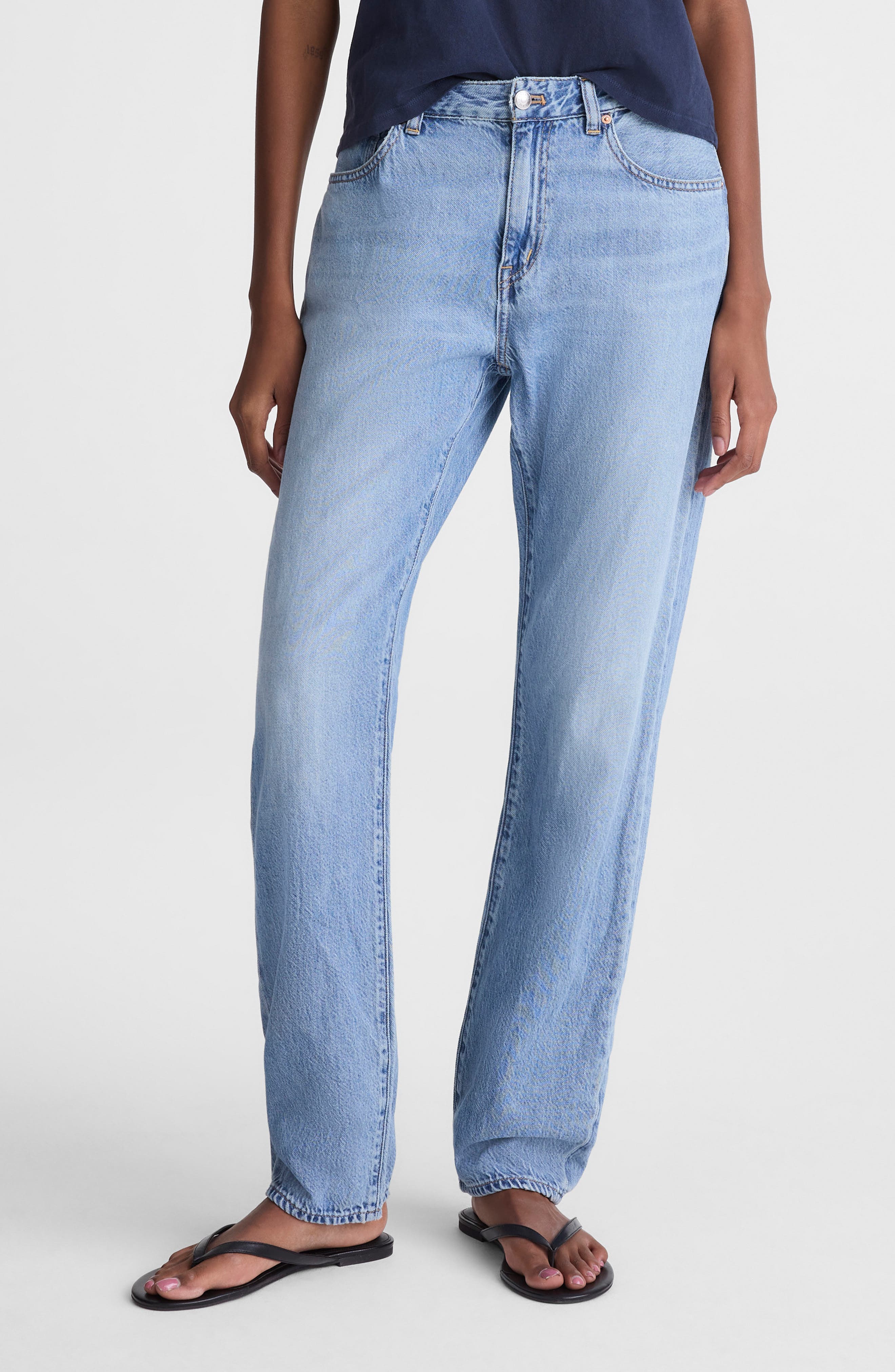 The Dean Easy Straight Airy Denim Jeans - image 1