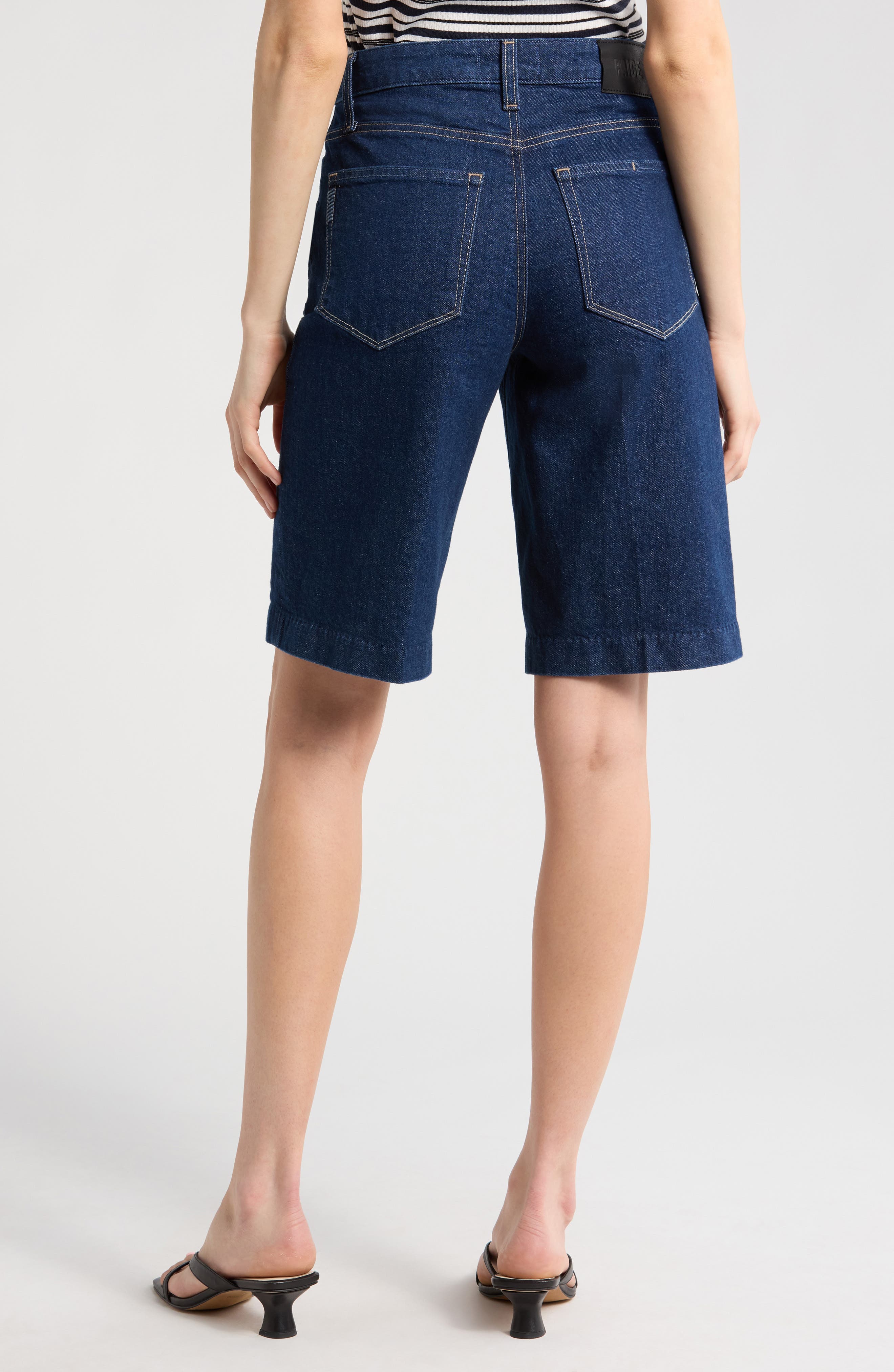 Cadee Denim Bermuda Shorts - image 2