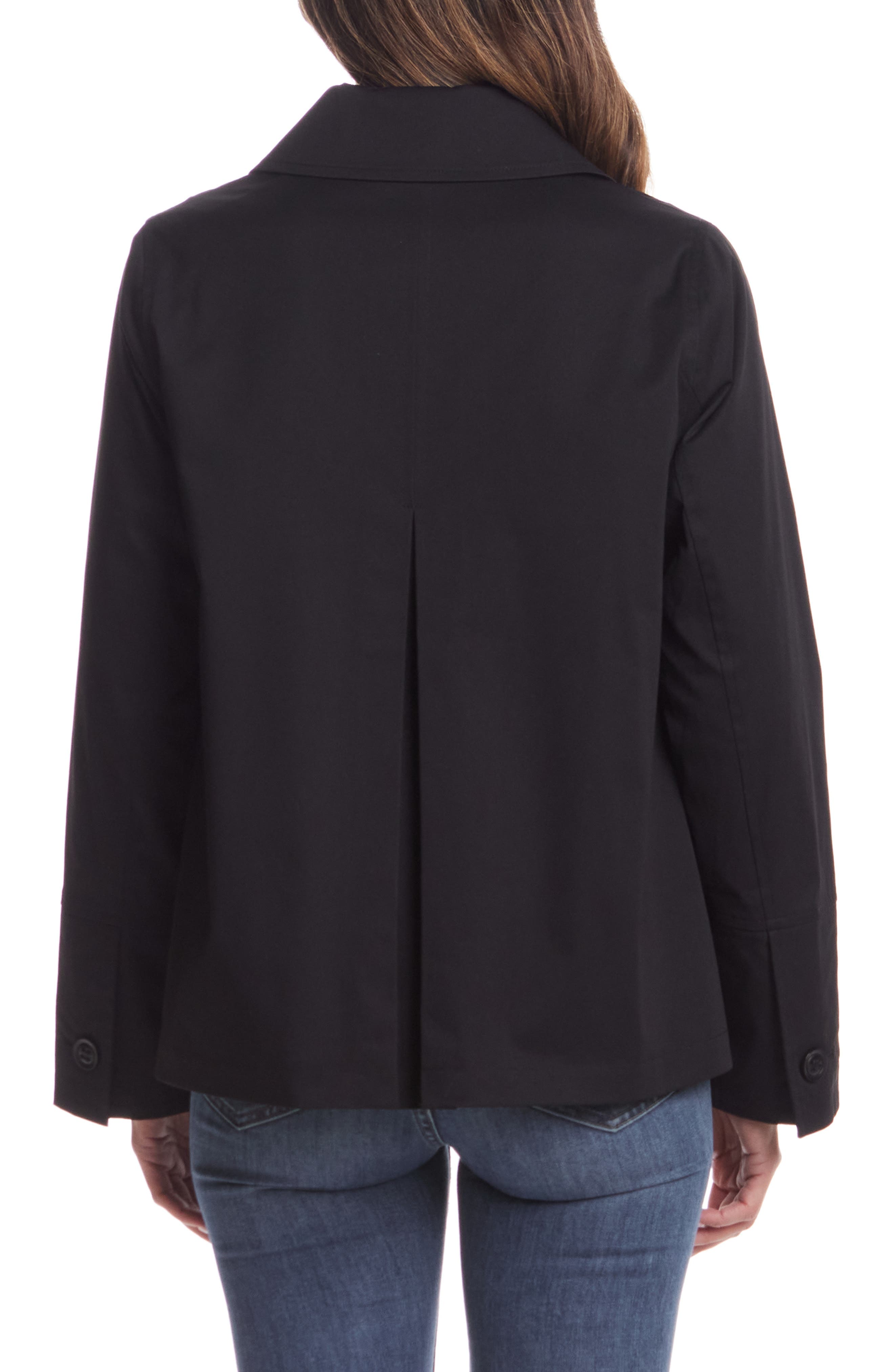 Button Front Water Resistant Raincoat - image 2
