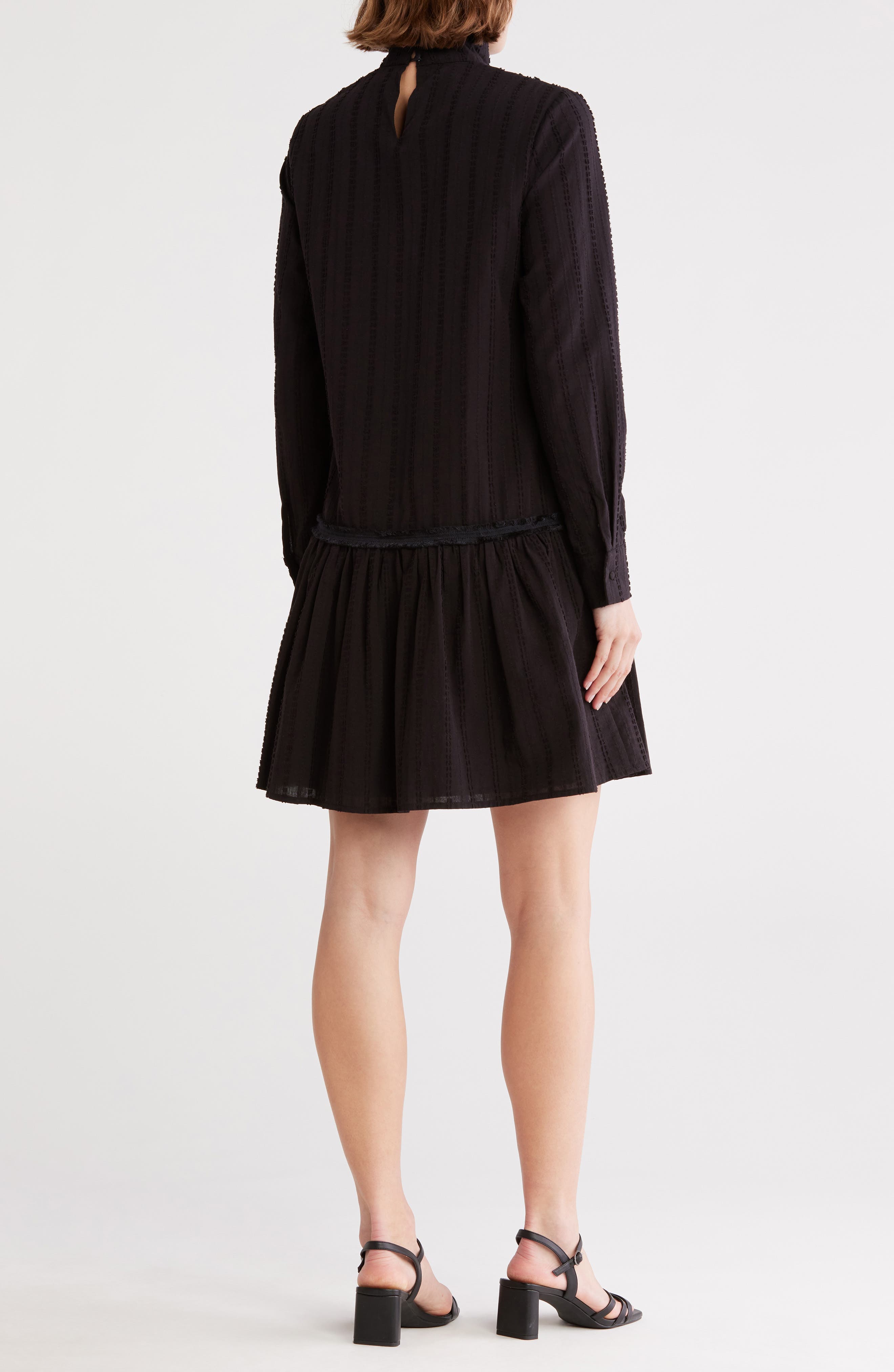 Sara Dropwaist Long Sleeve Dress - image 2