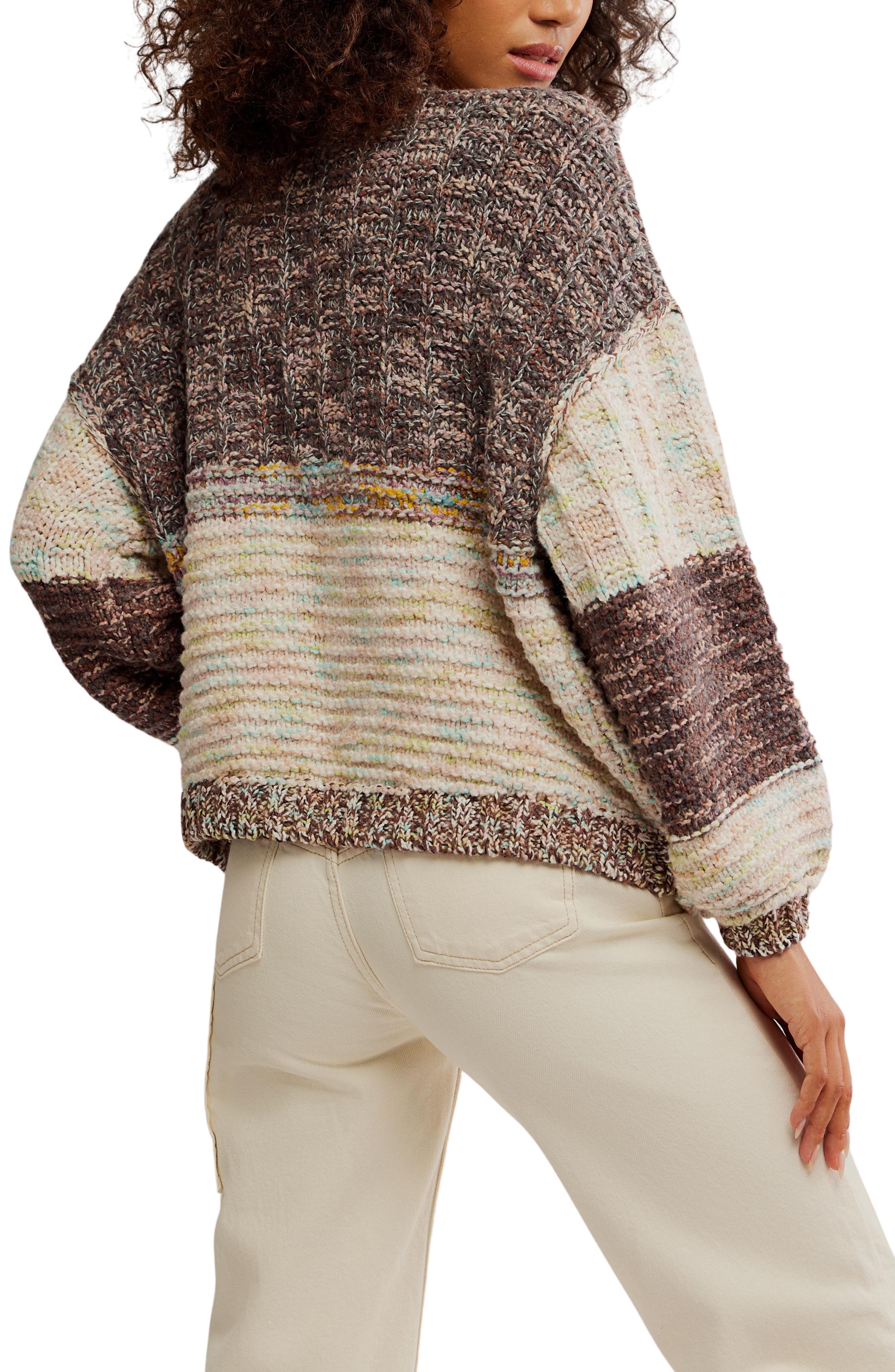 Isabella Colorblock Cardigan - image 2