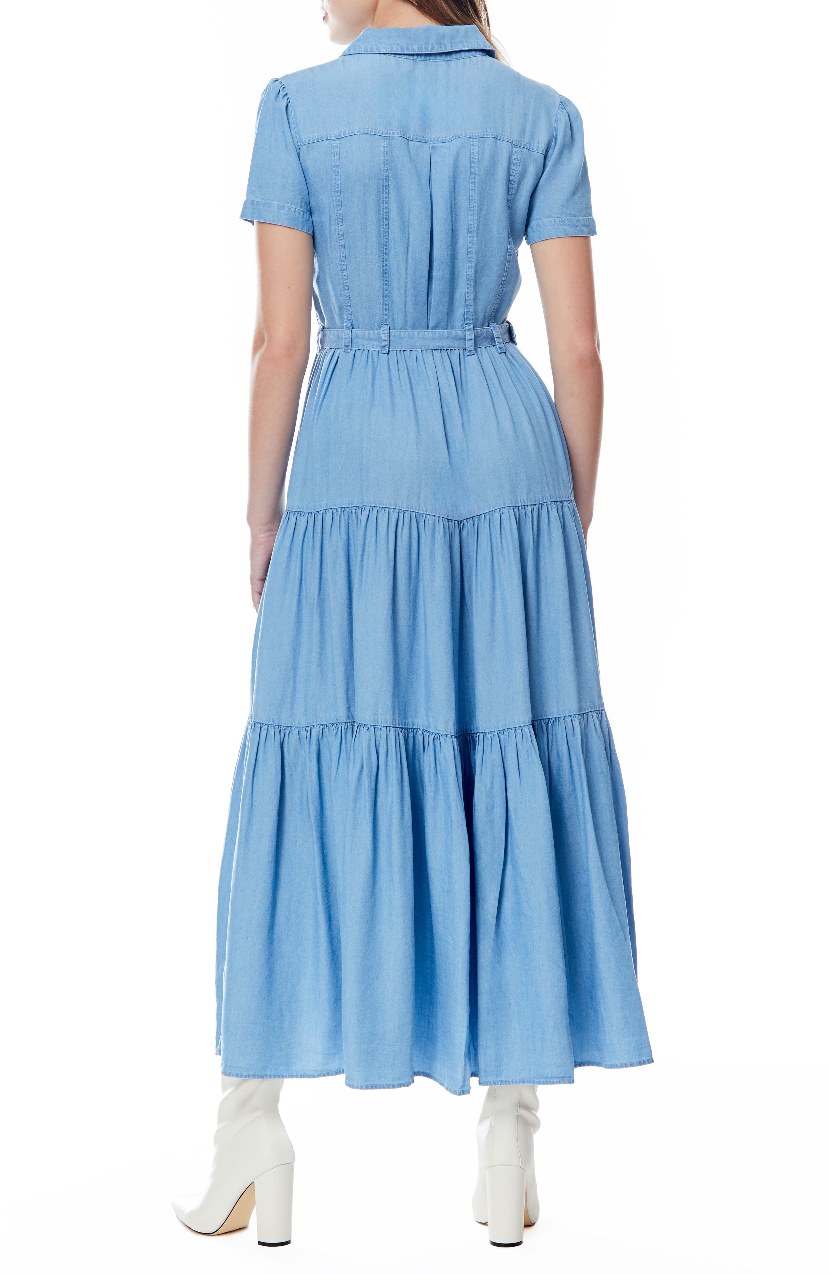 Hailey Western Maxi Shirtdress - image 2