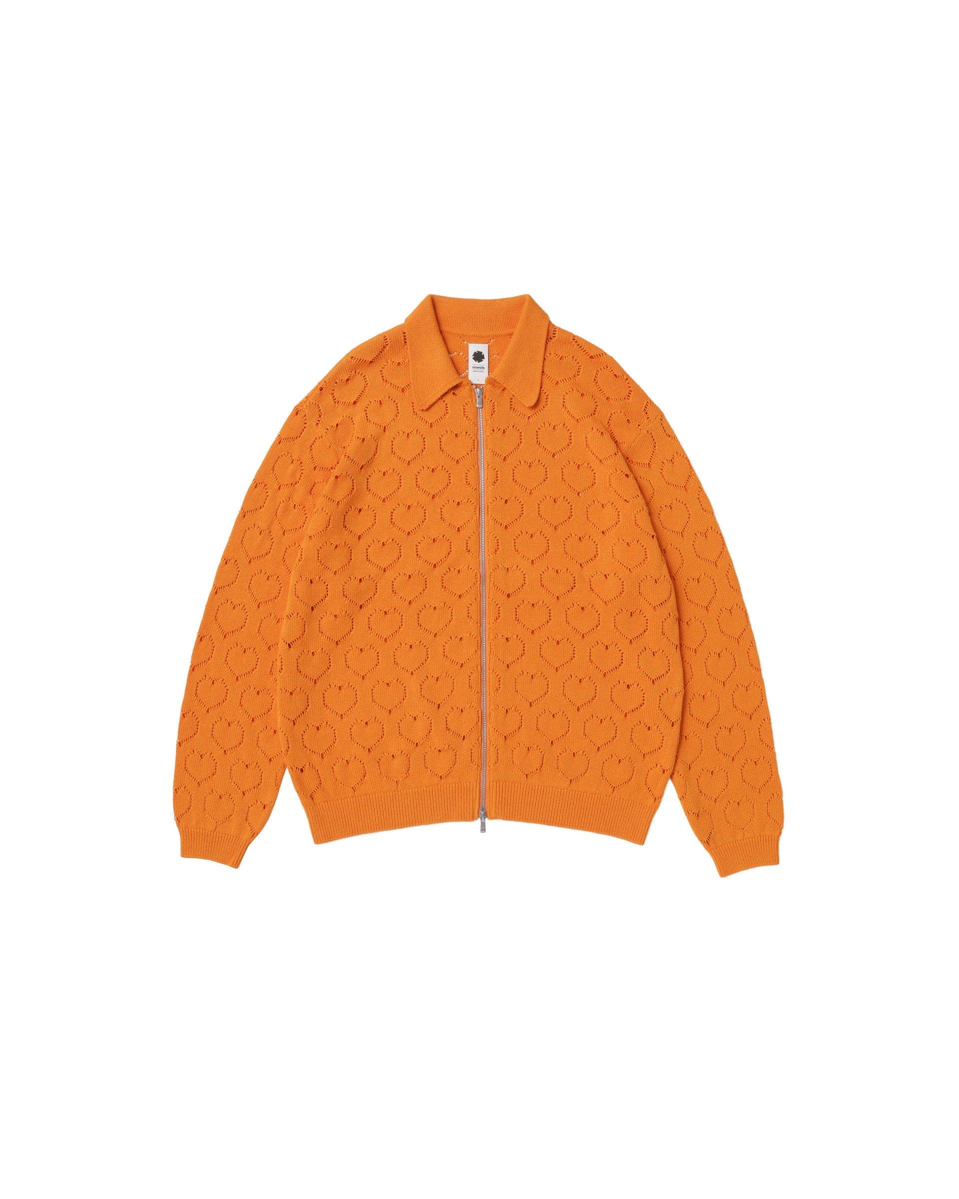 Eyelet Knitted Zip-Up - image 5