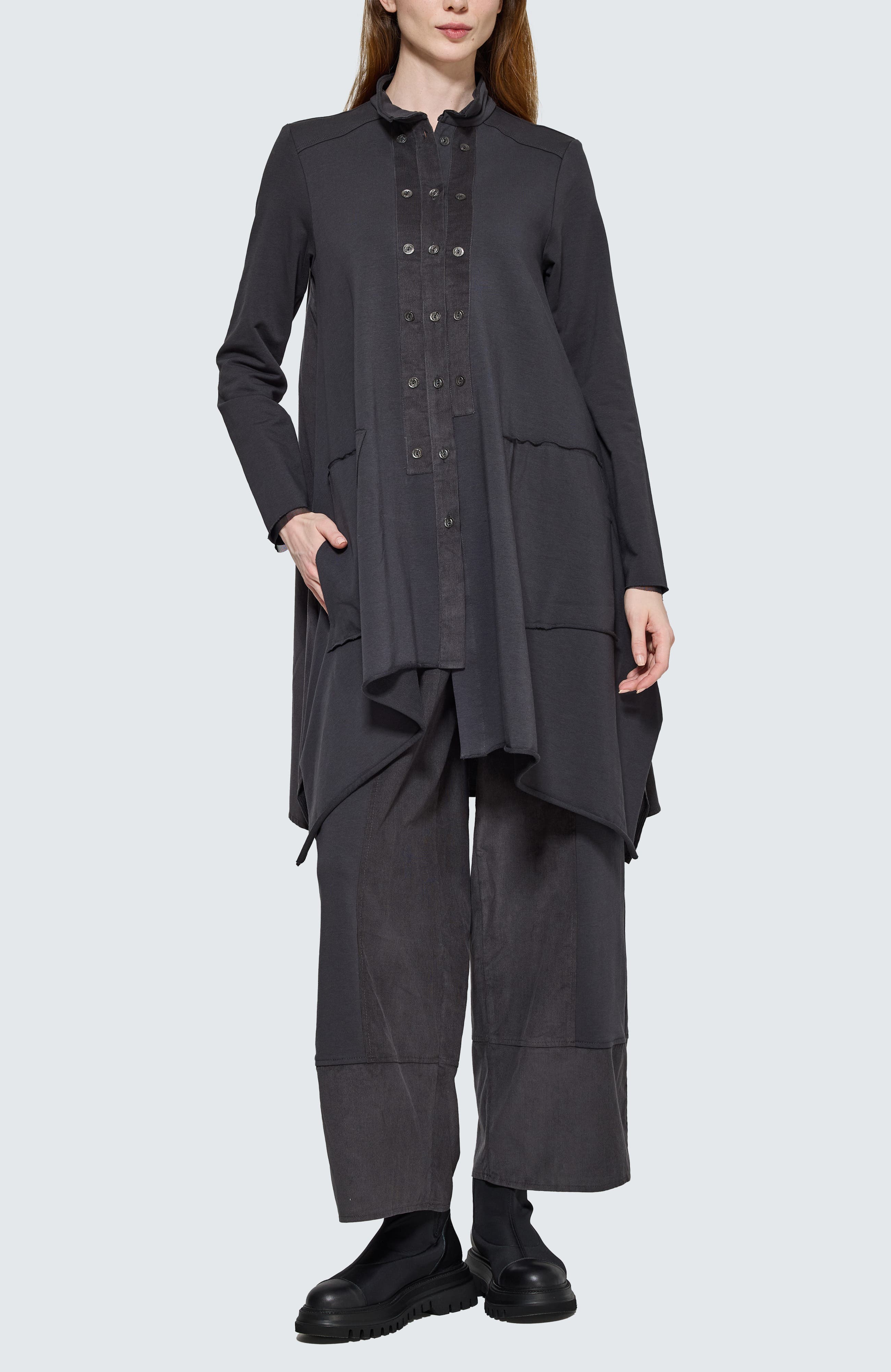 Sable Structured Wide-Leg Pants - image 3