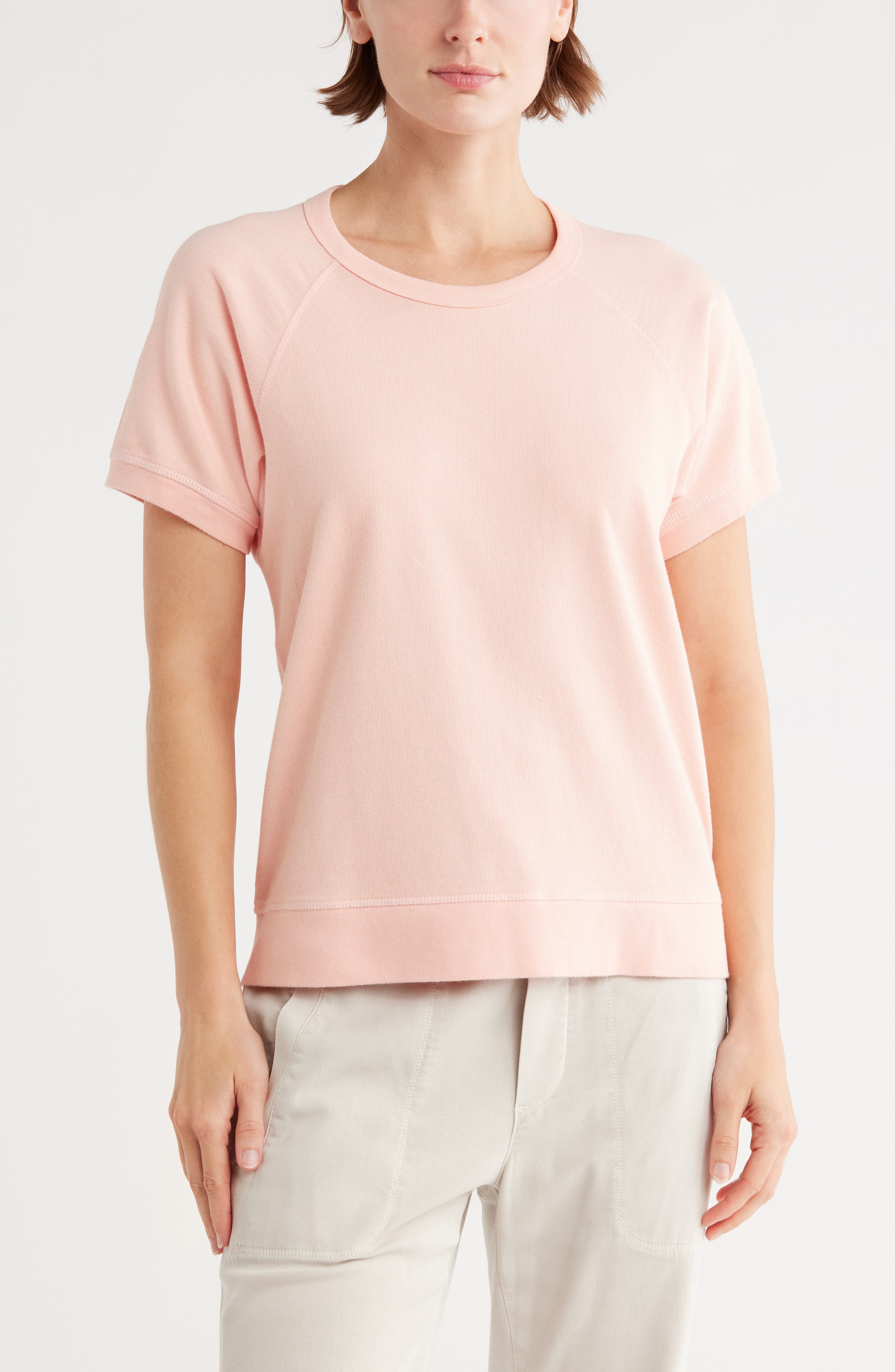 Short Sleeve Cotton Pullover - image 5