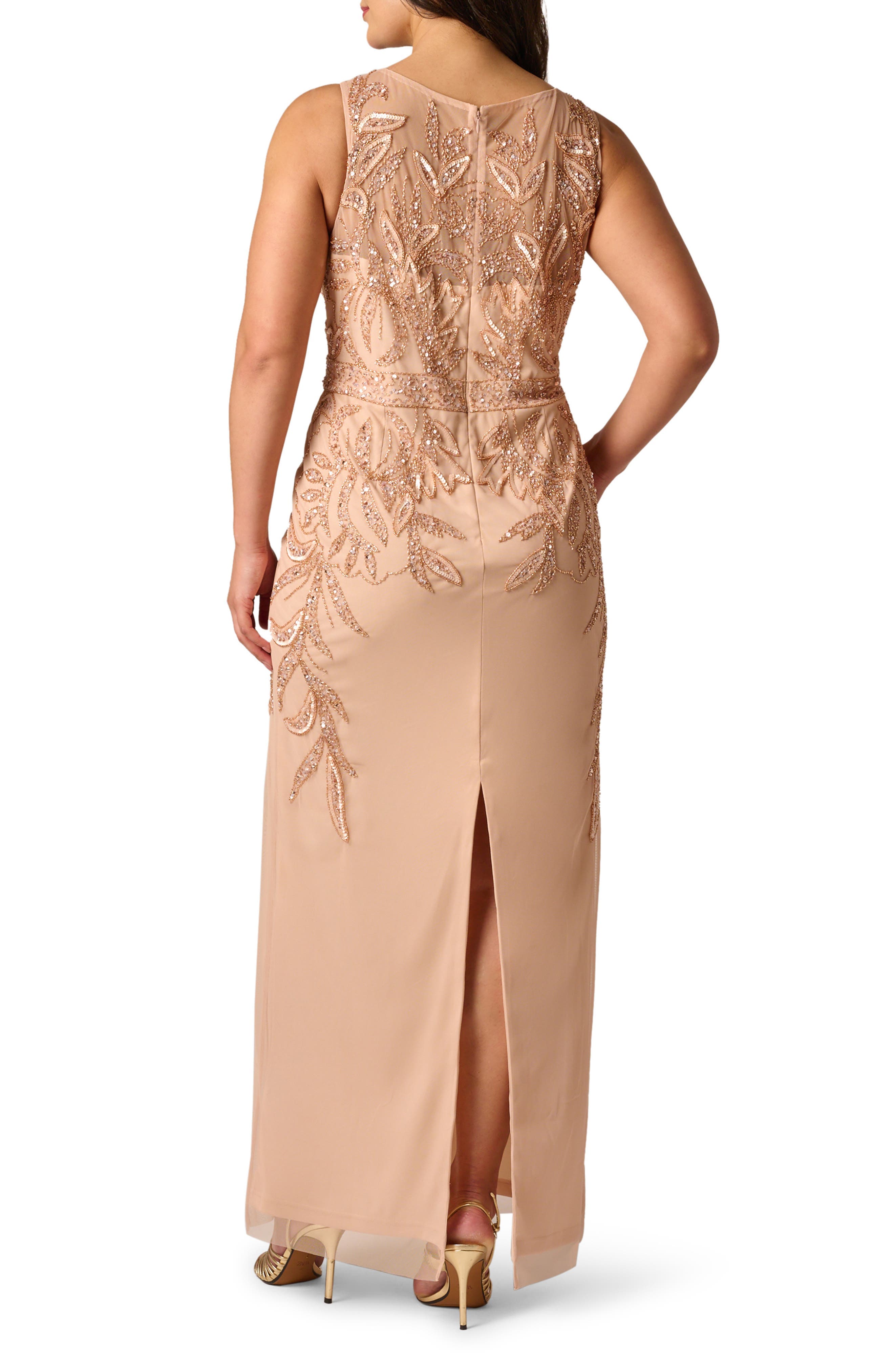 Bead Embellished Evening Gown - image 2