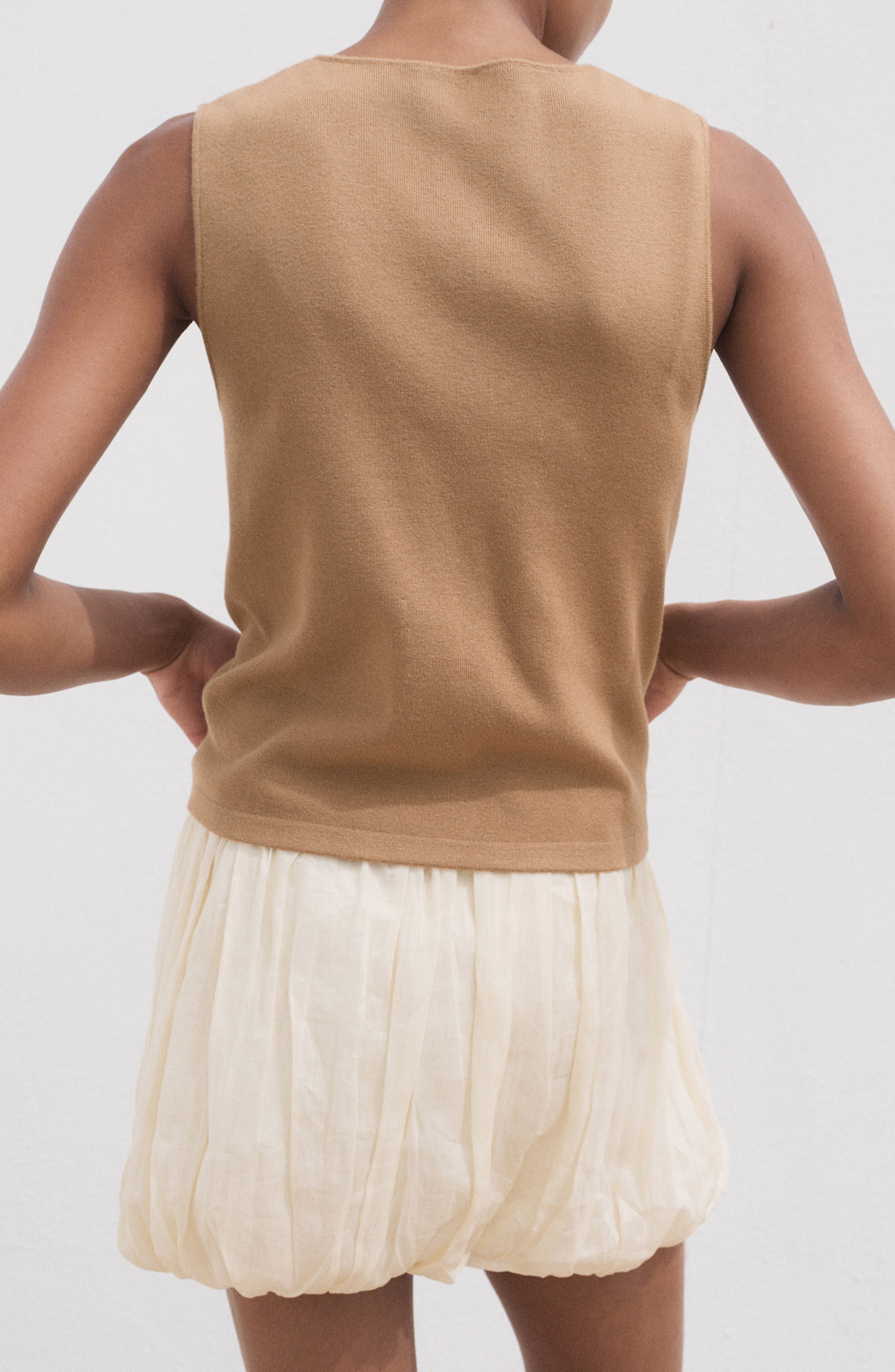 Fine Knit Sweater Vest - image 2