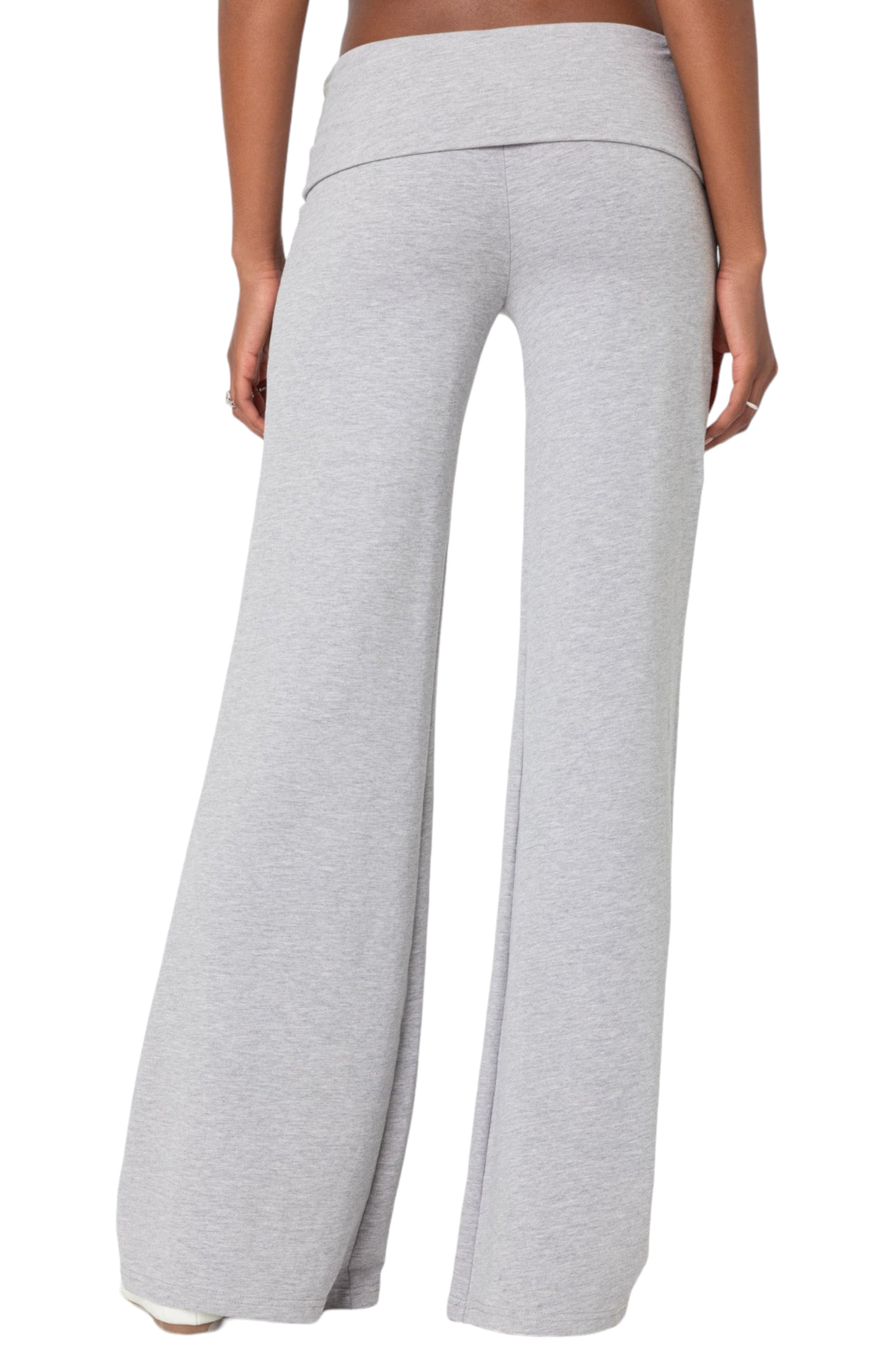 Wide Leg Foldover Pants - image 2
