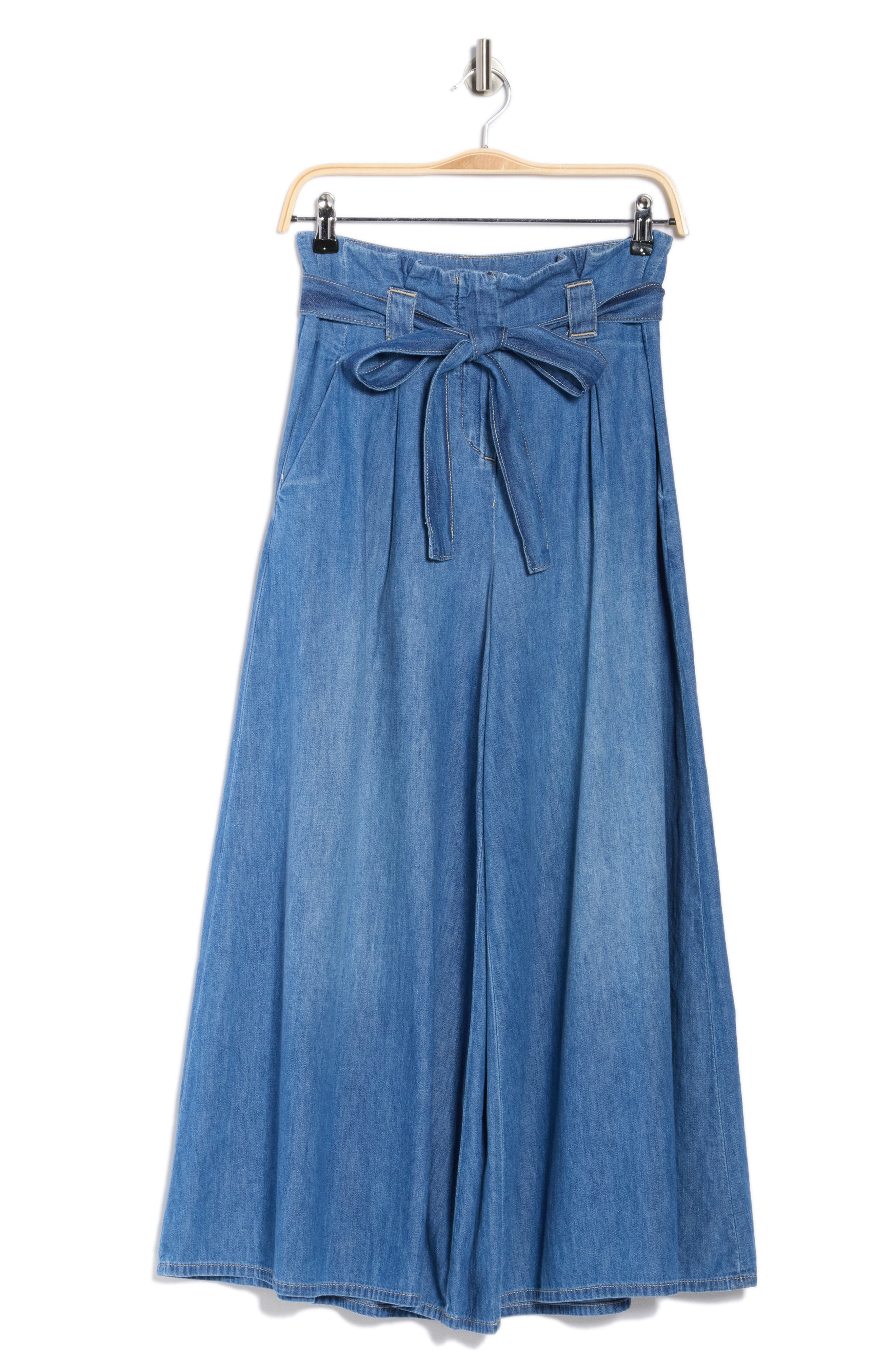 Lowen Crop Paperbag Pants - image 1