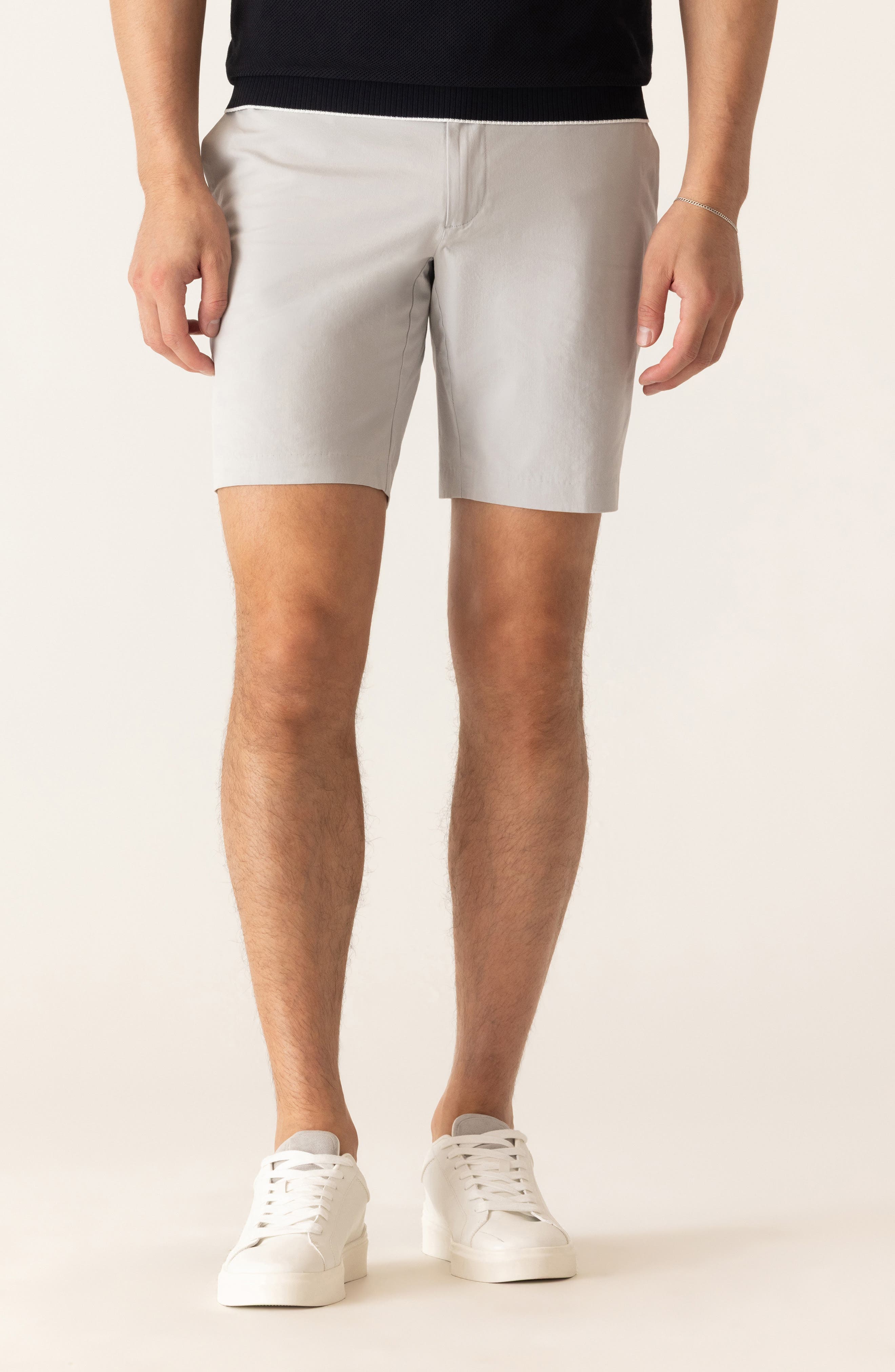 Galaxy 8.5-Inch Bermuda Flat Front Stretch Twill Shorts - image 1
