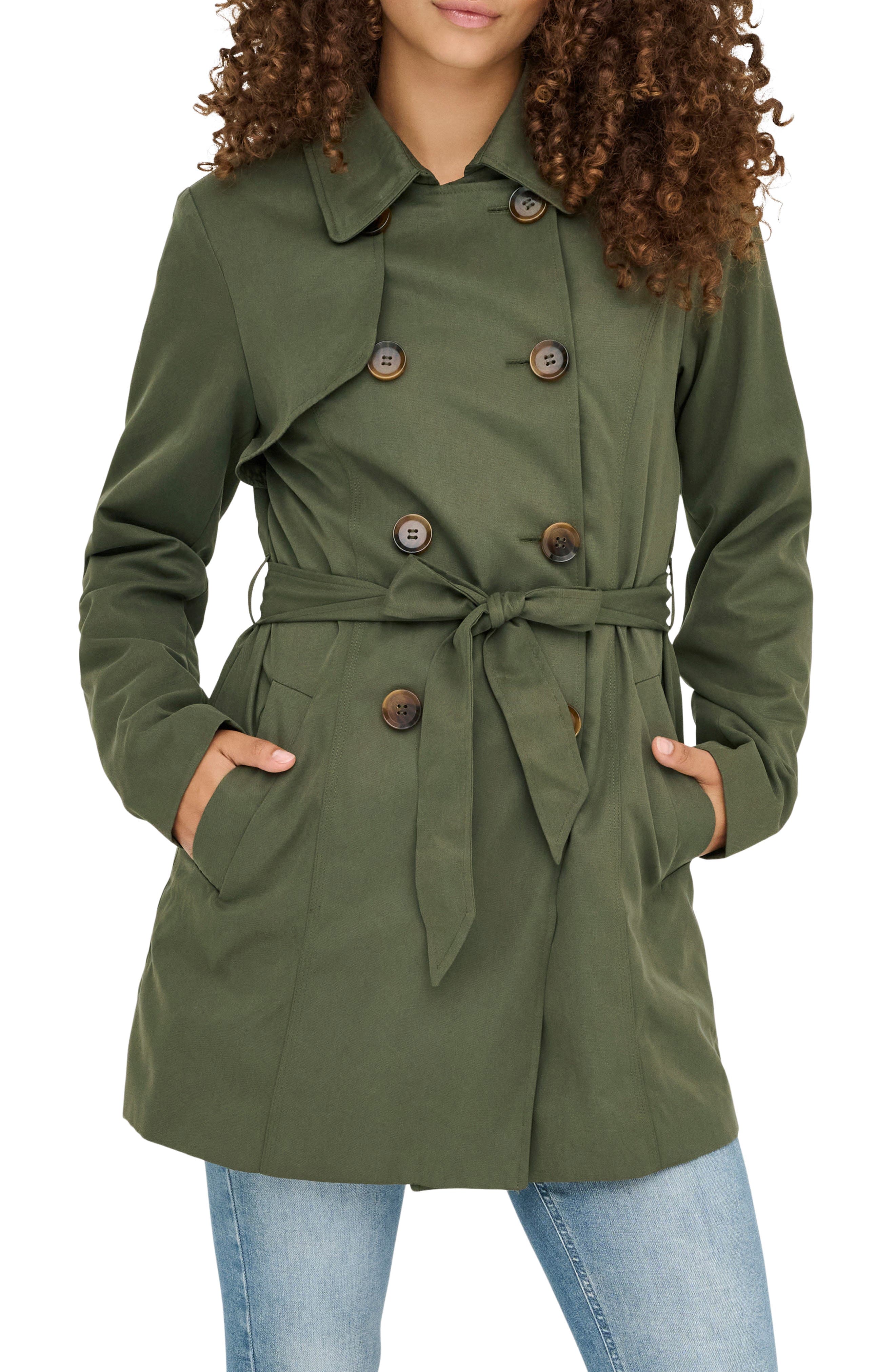 Valerie Water Resistant Trench Coat