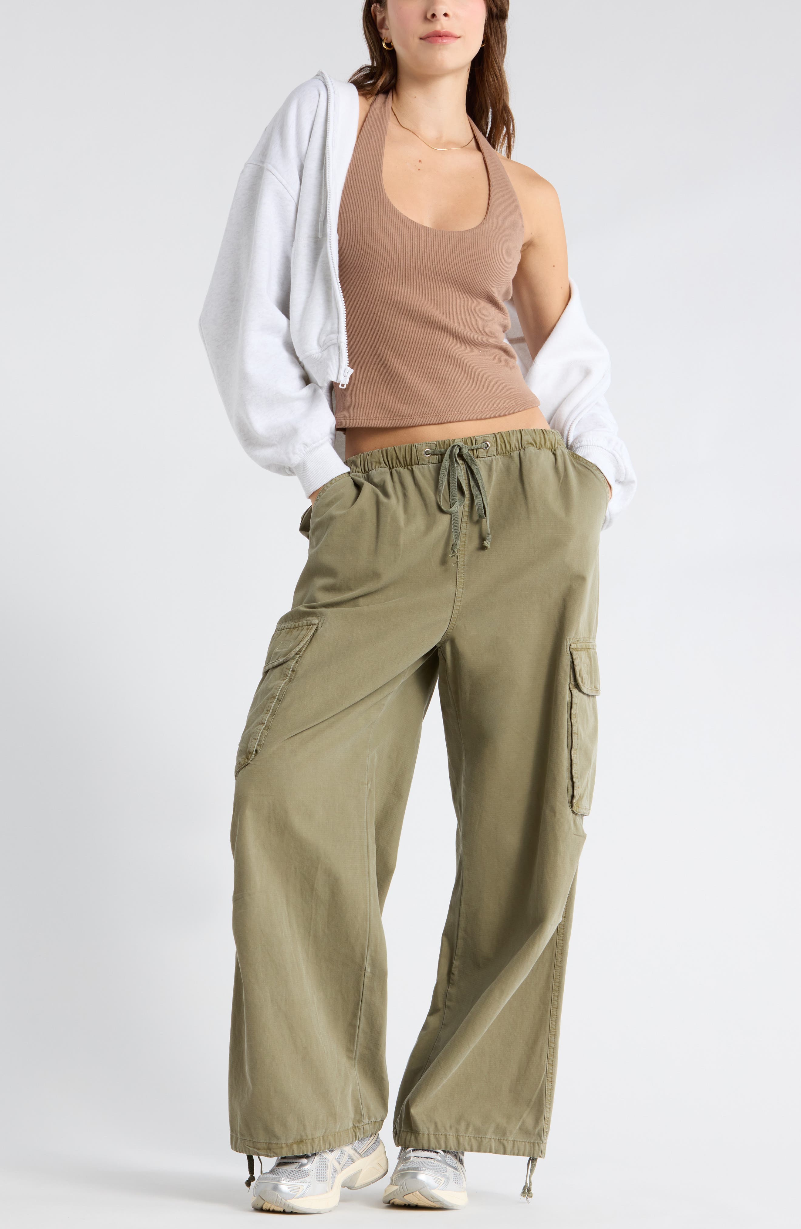 Rib Knit Halter Top - image 5