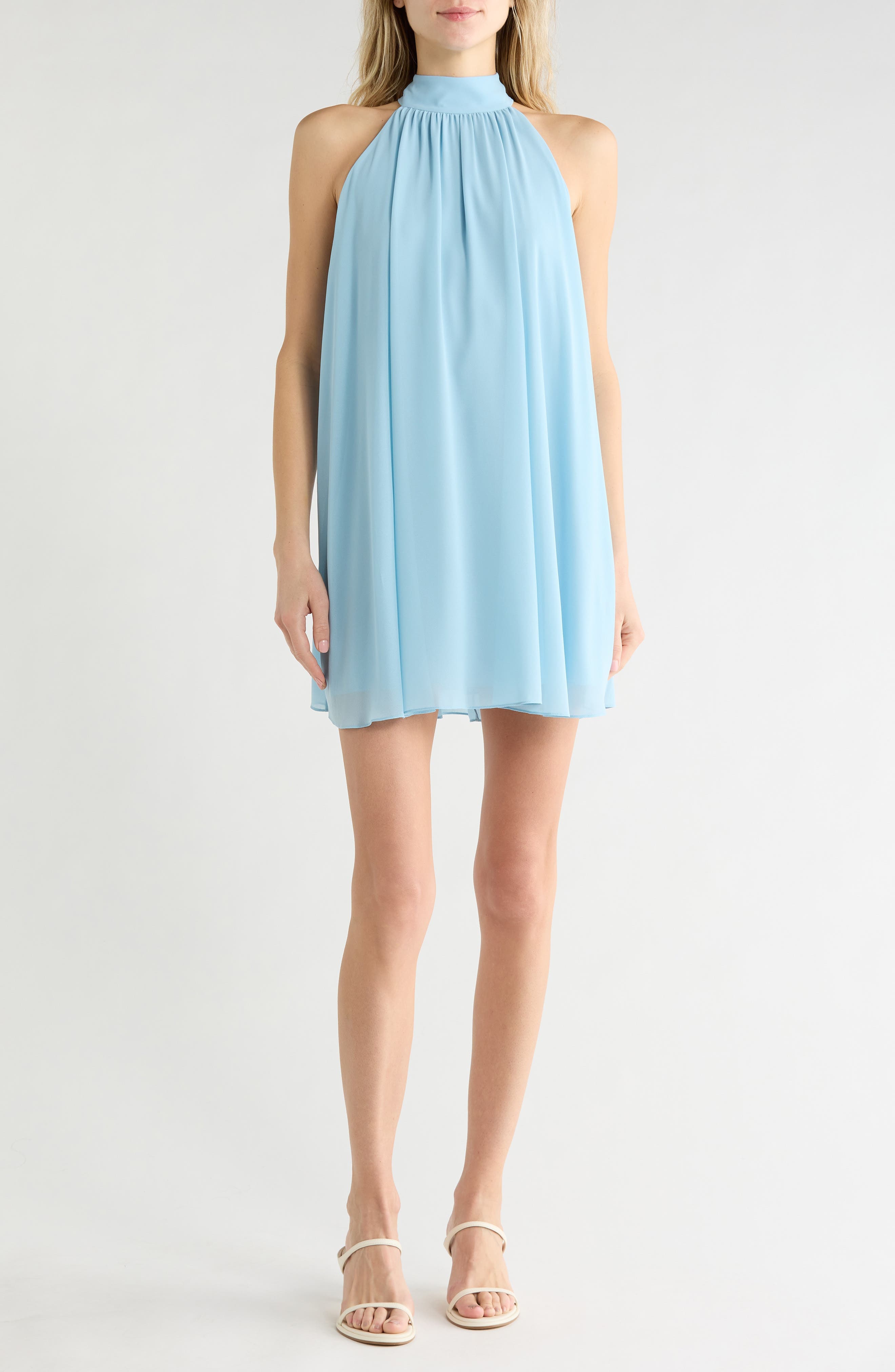 Corine Halter Minidress - image 1