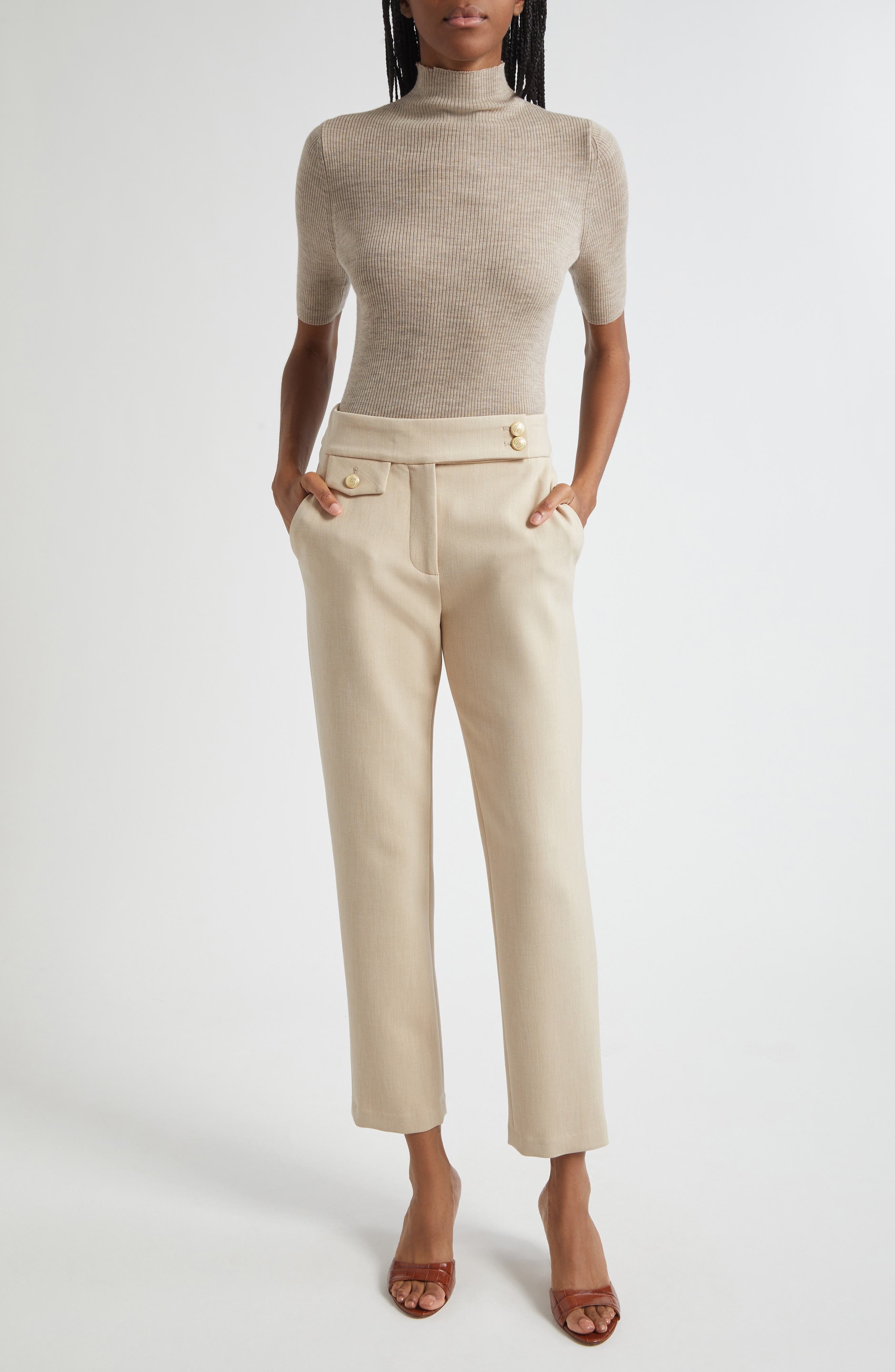 Renzo Crop Trousers - image 2