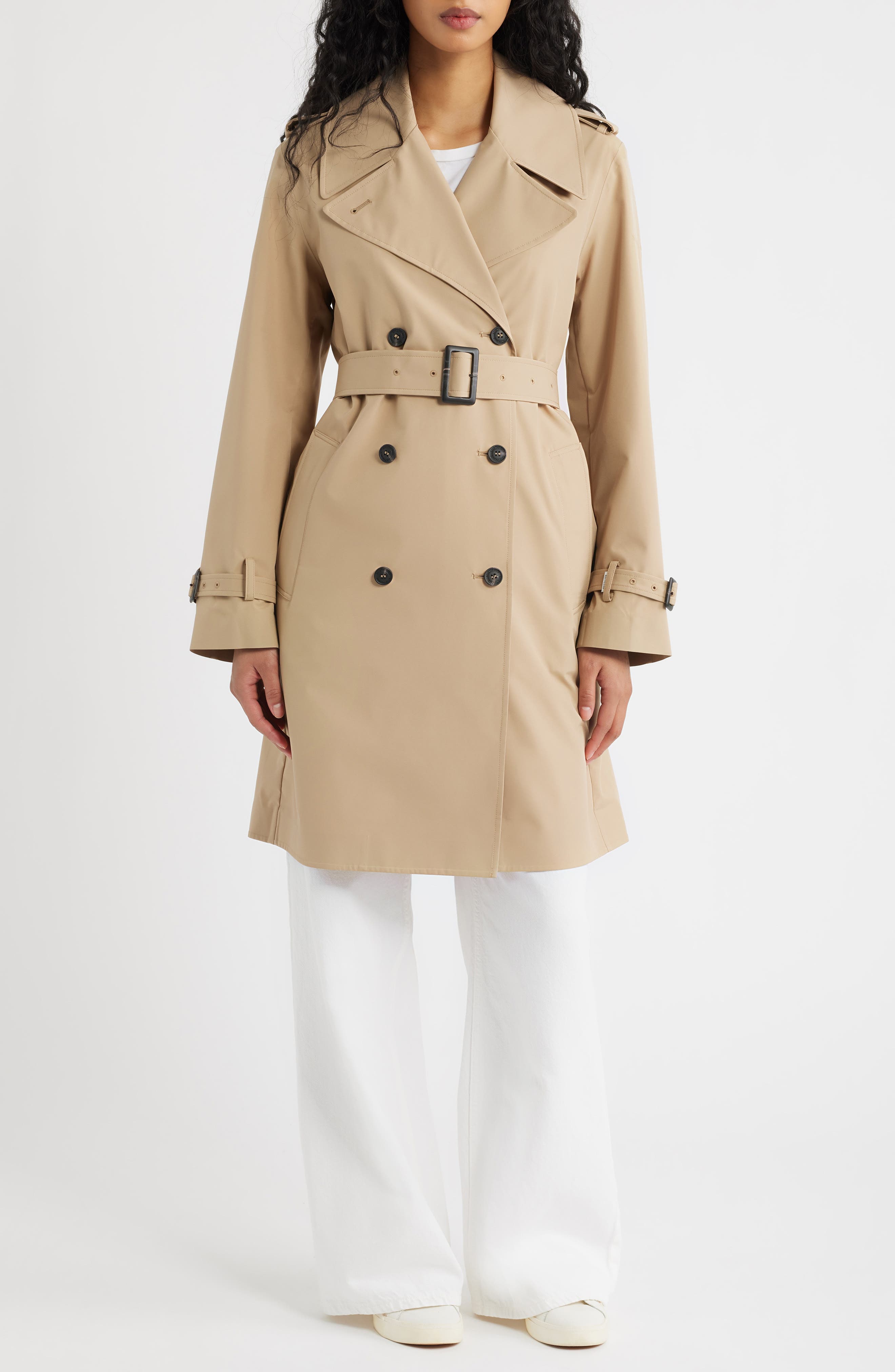 Talya Water Repellent Trench Coat - image 1