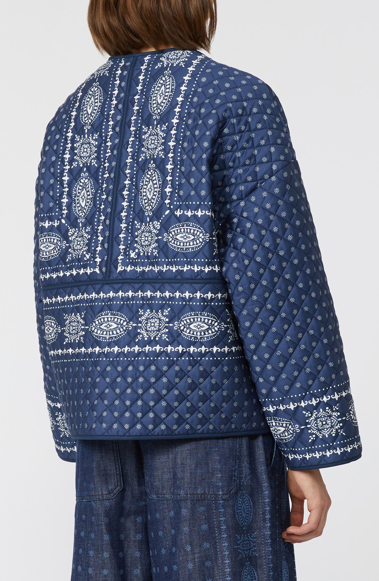Jader Bandana Print Quilted Cotton Jacket - image 2