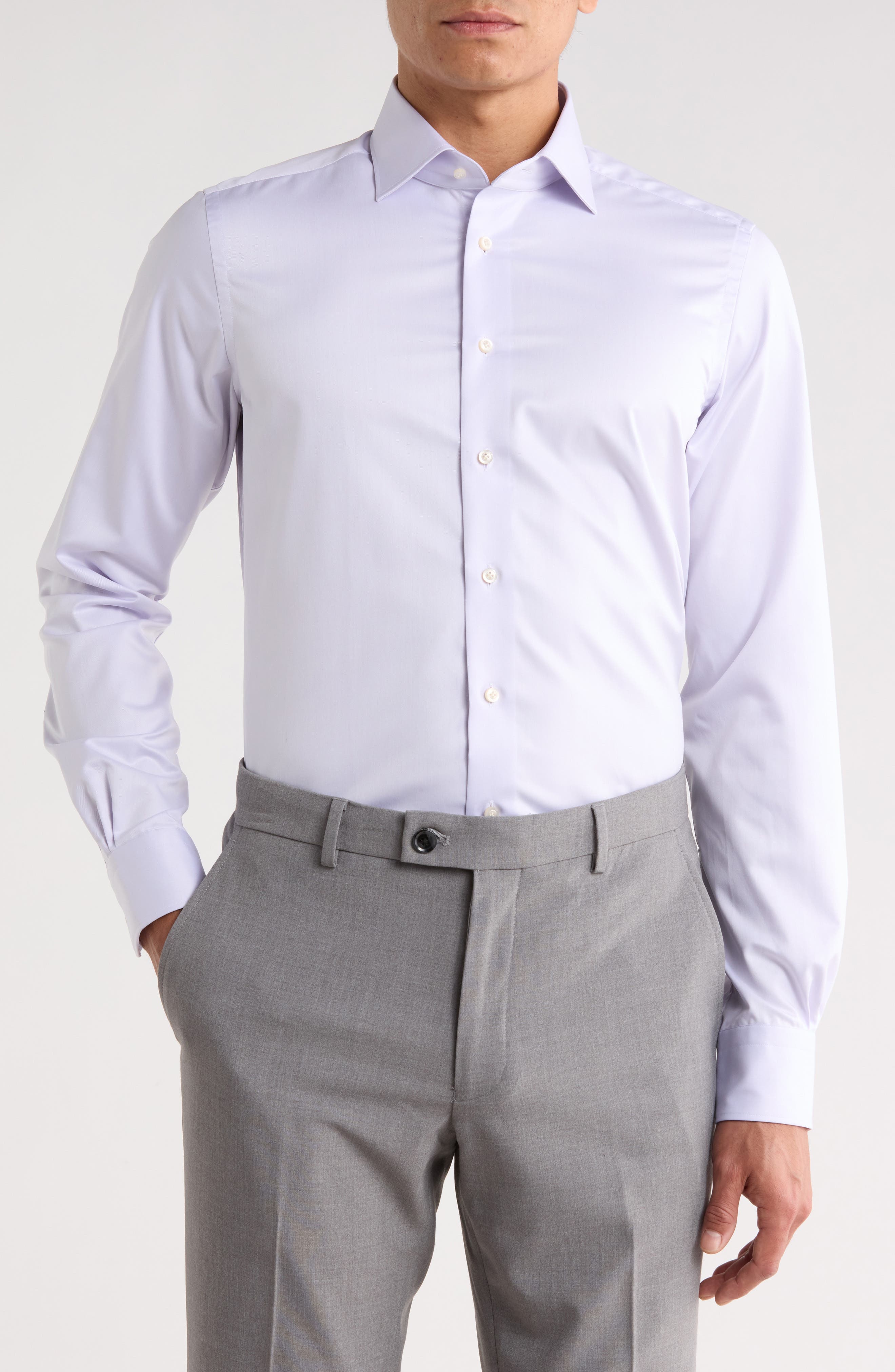 Traveller Modern Fit Dress Shirt - image 1