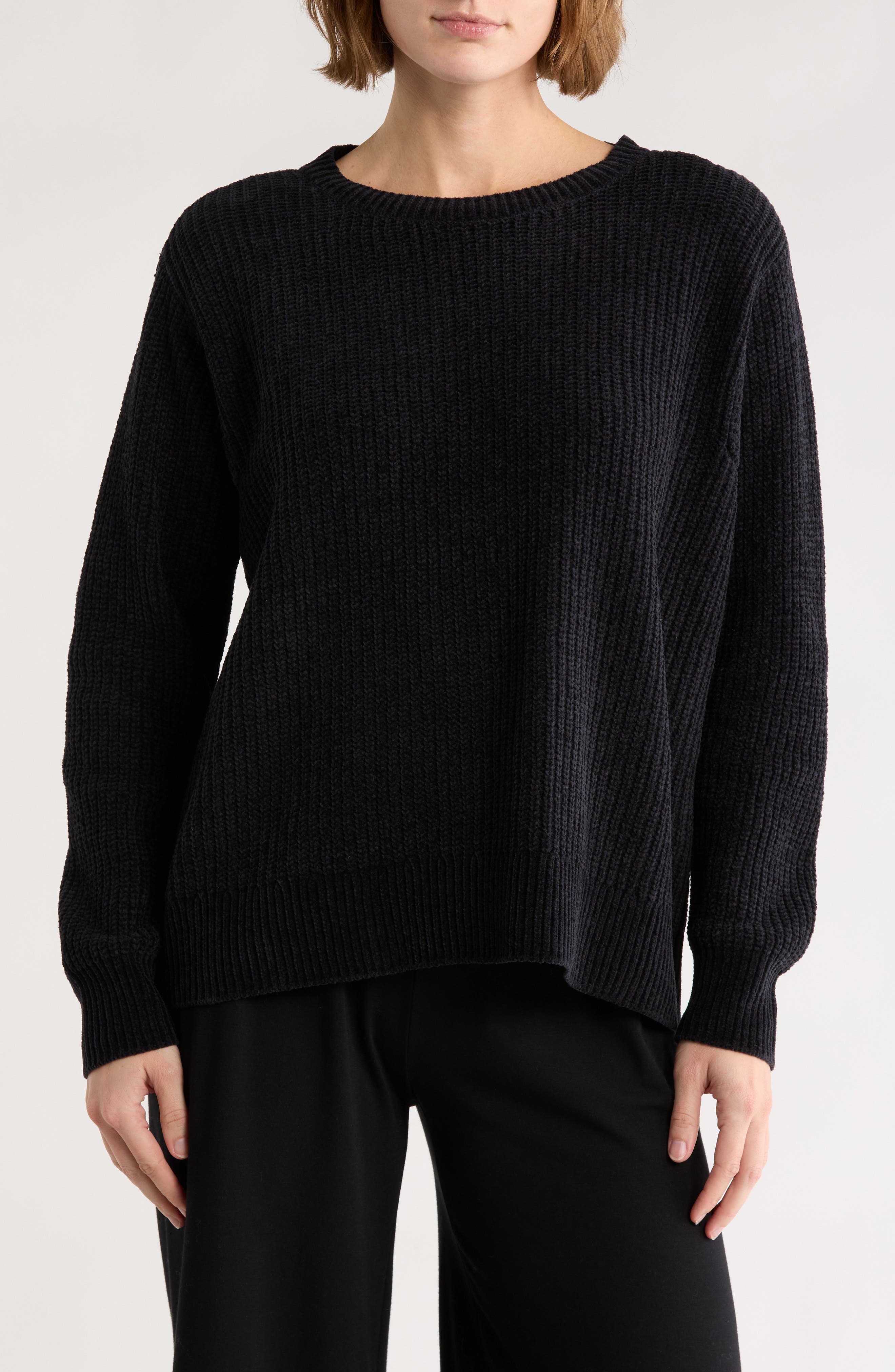Crewneck Organic Cotton Sweater - image 1