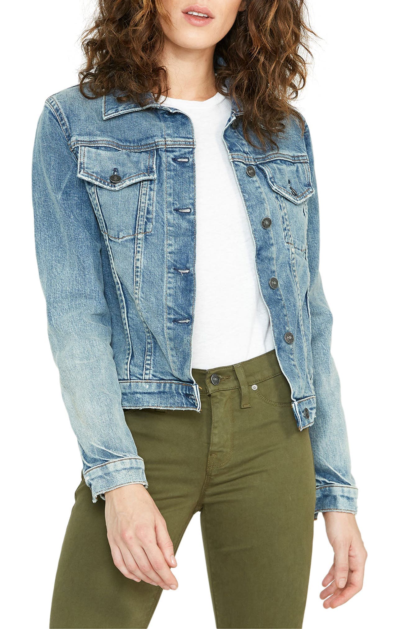 Classic Denim Trucker Jacket - image 1