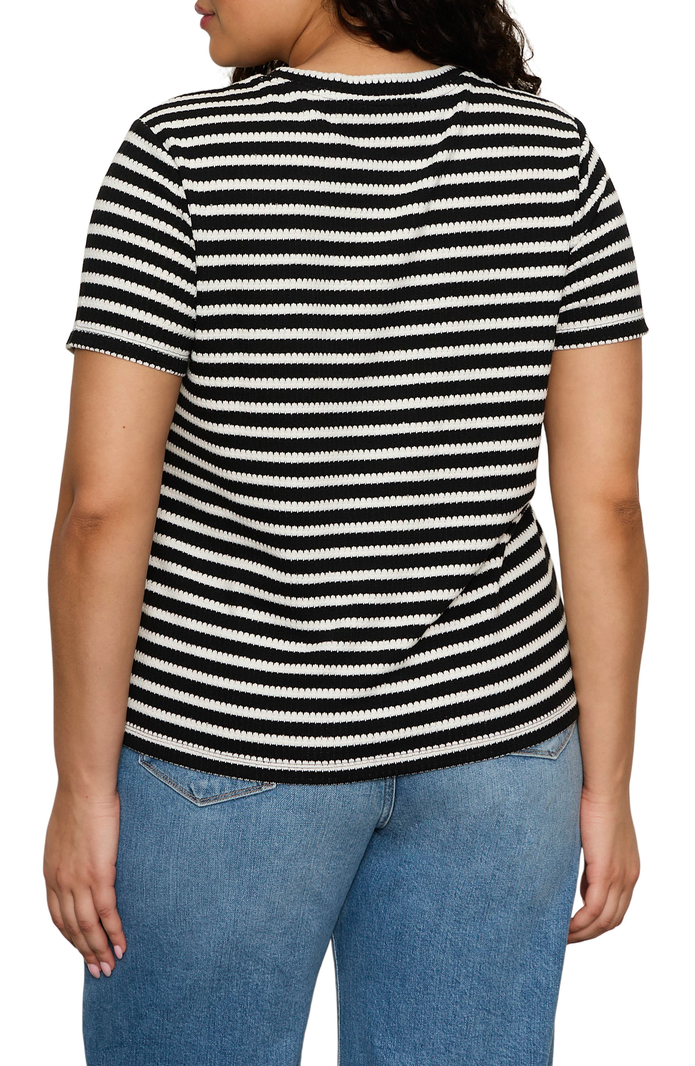 Perfect Stripe Relaxed Fit T-Shirt - image 2