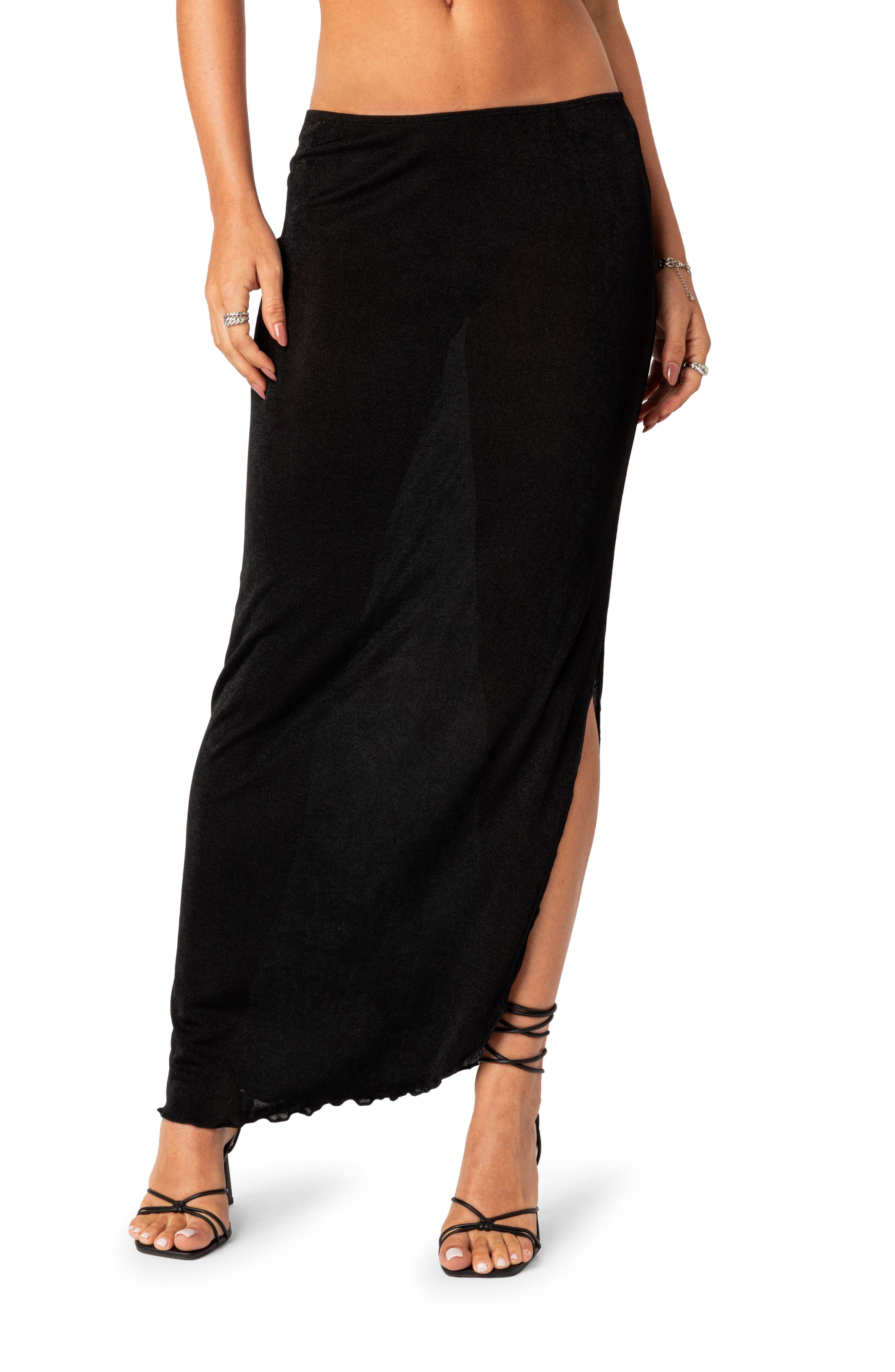Milan Slit Maxi Skirt - image 1