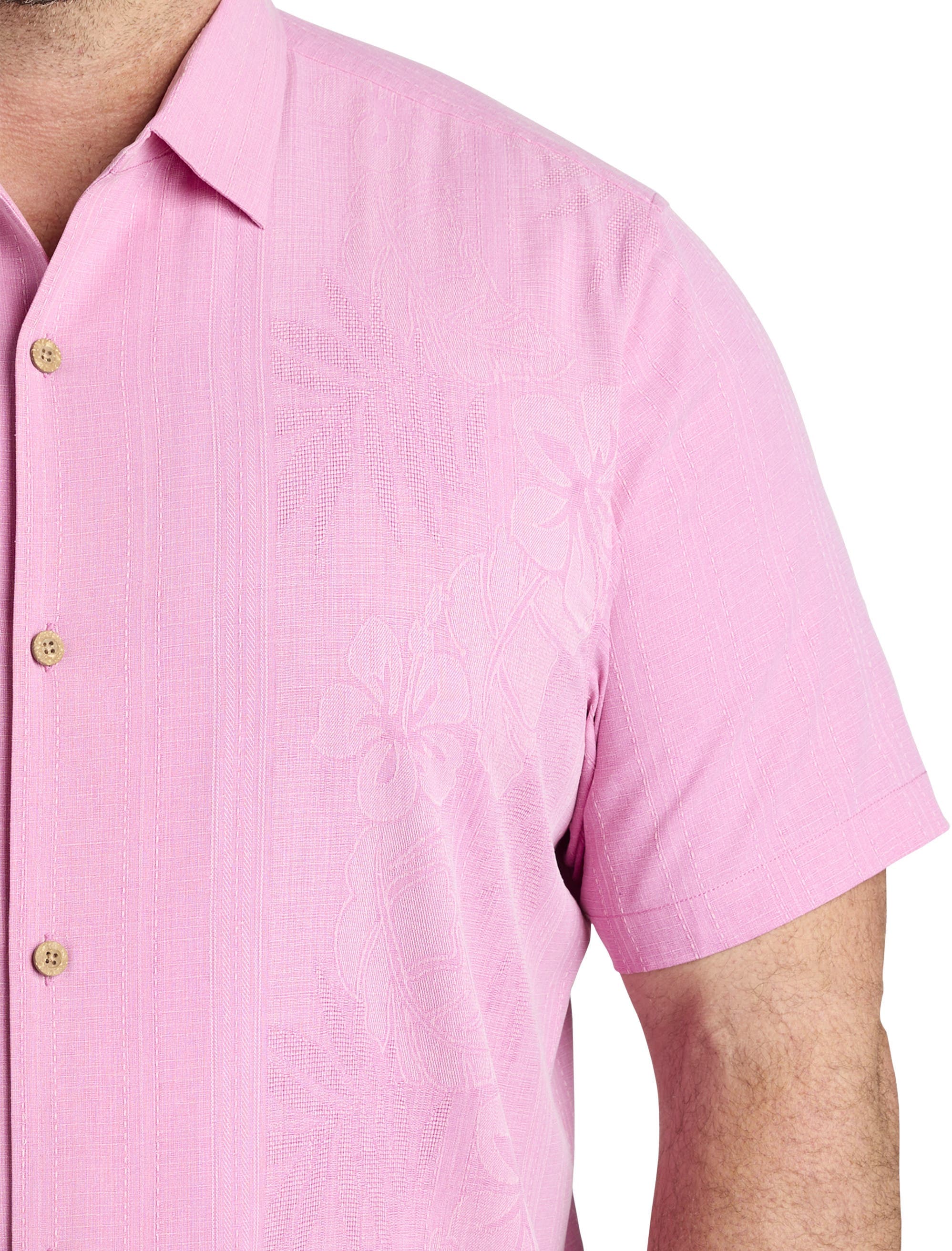 Big & Tall Bali Border Camp Shirt - image 2
