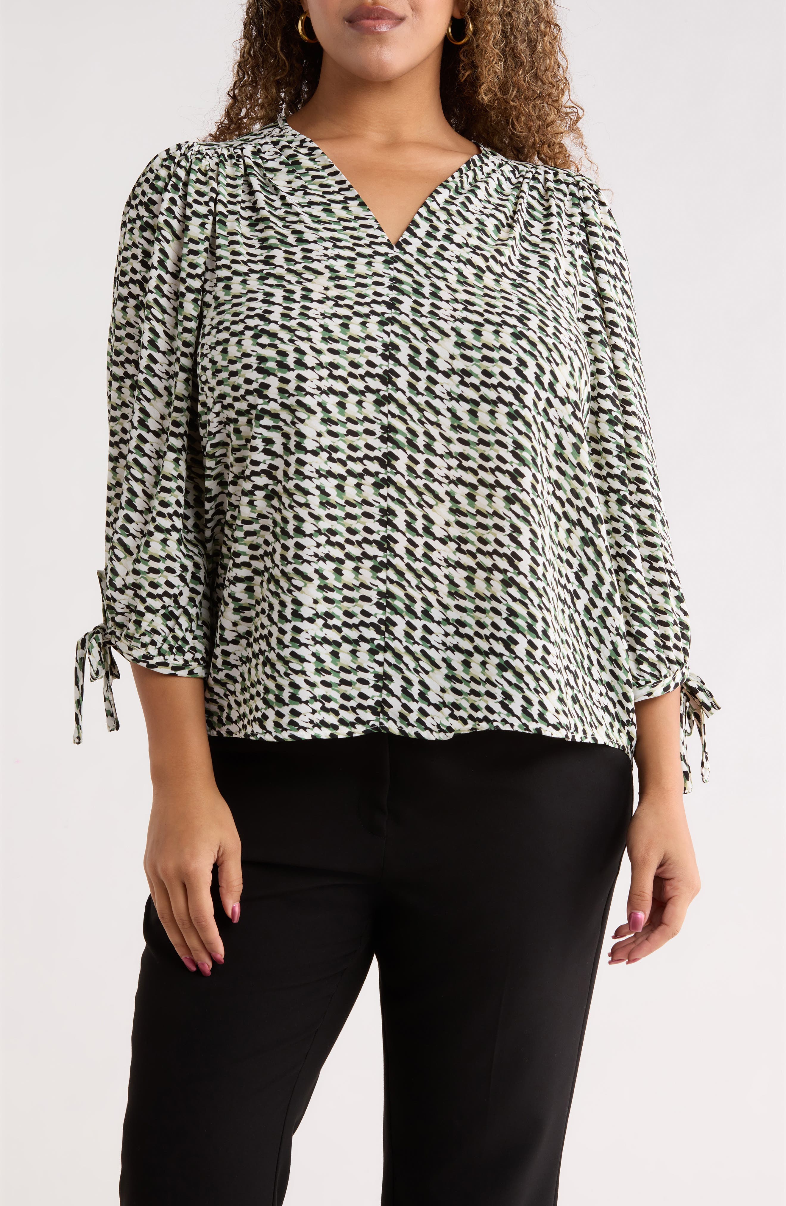 Tie Cuff Top - image 1
