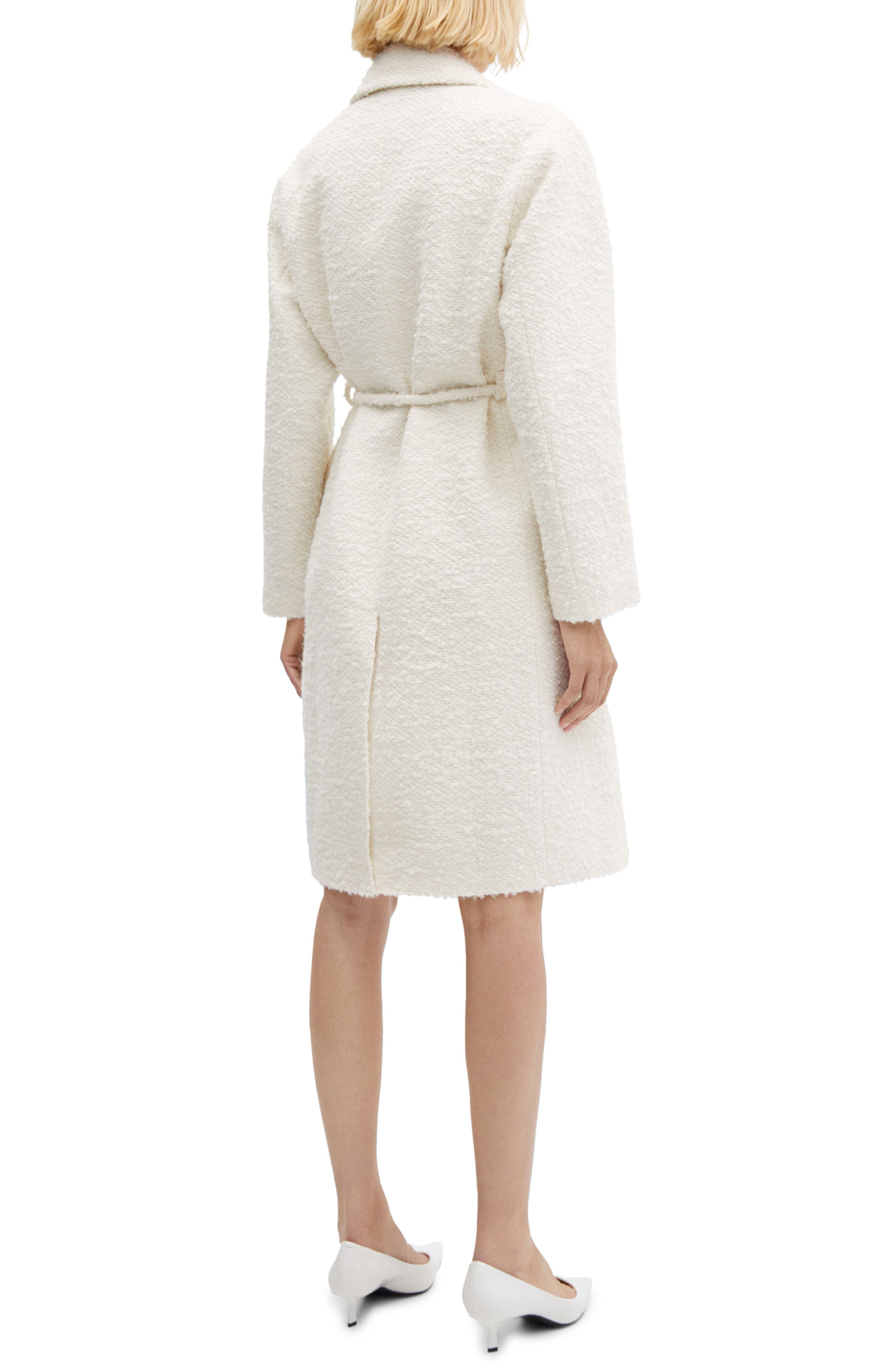 Tie Belt Boucle Coat - image 2