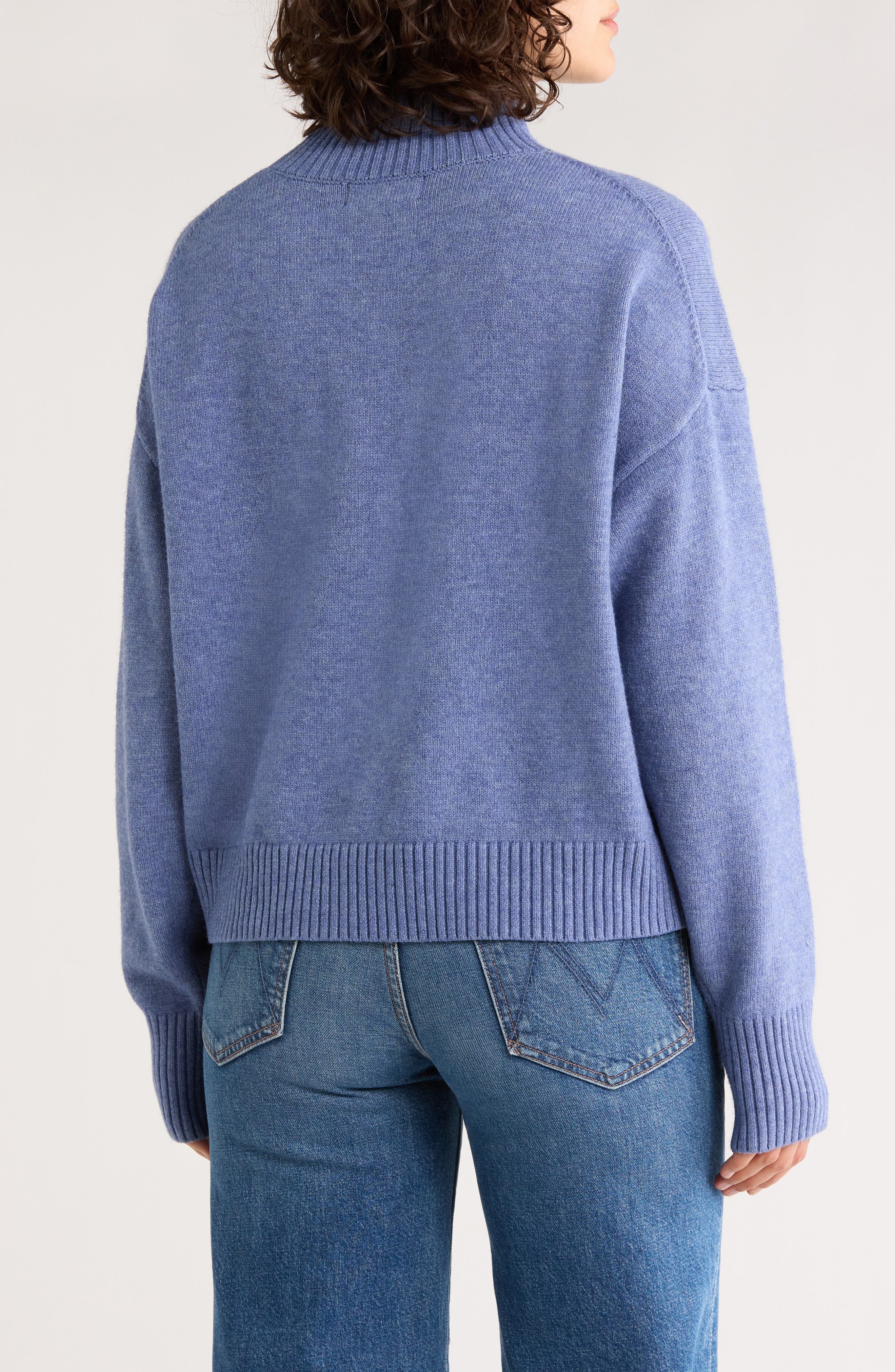 Mock Neck Pullover Sweater - image 4