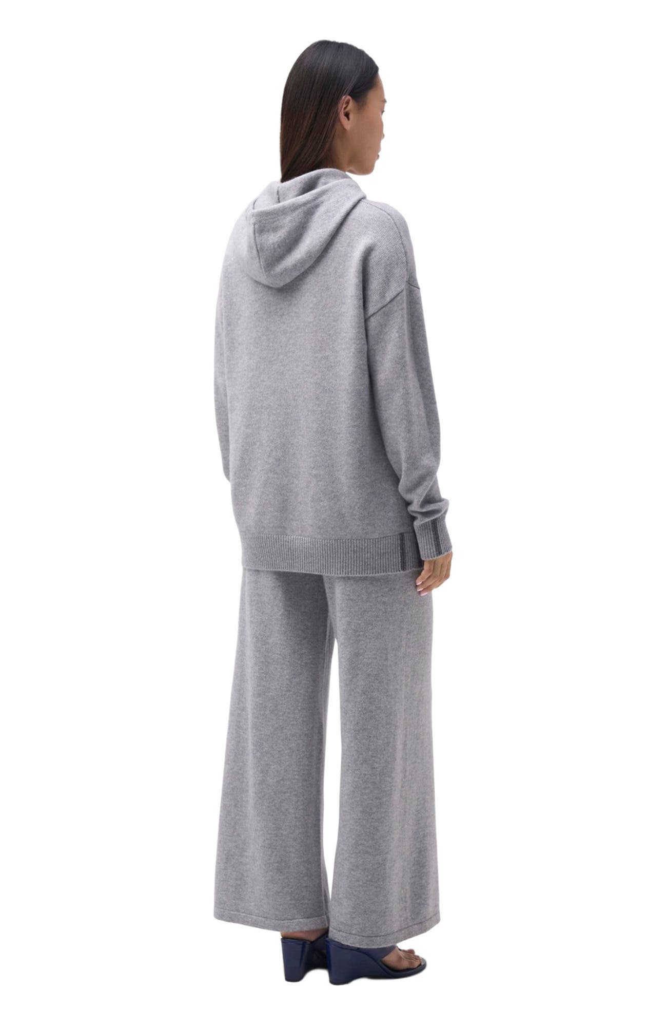Wide-Leg Cashmere Pants - image 2
