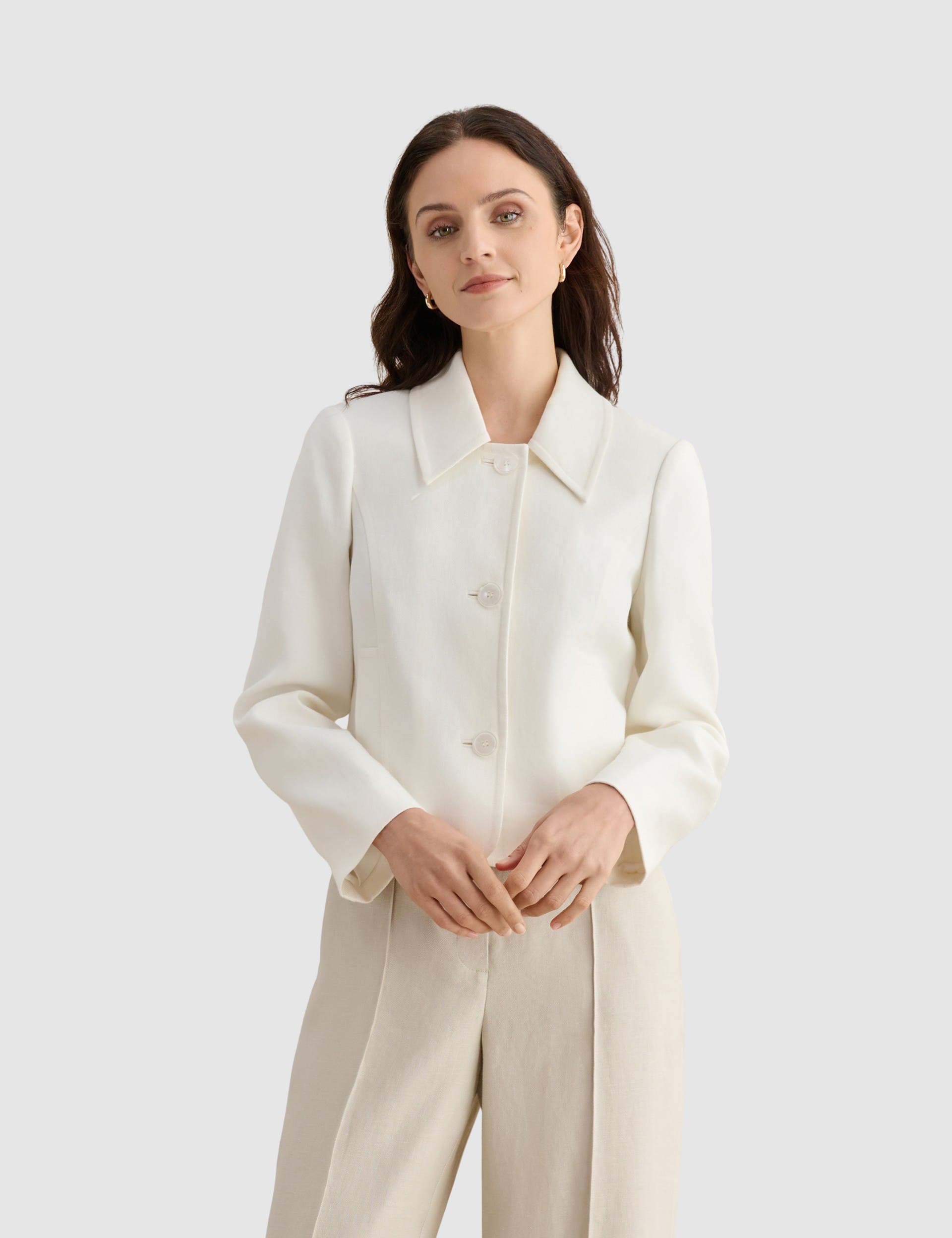 Adeen Linen Jacket - image 1