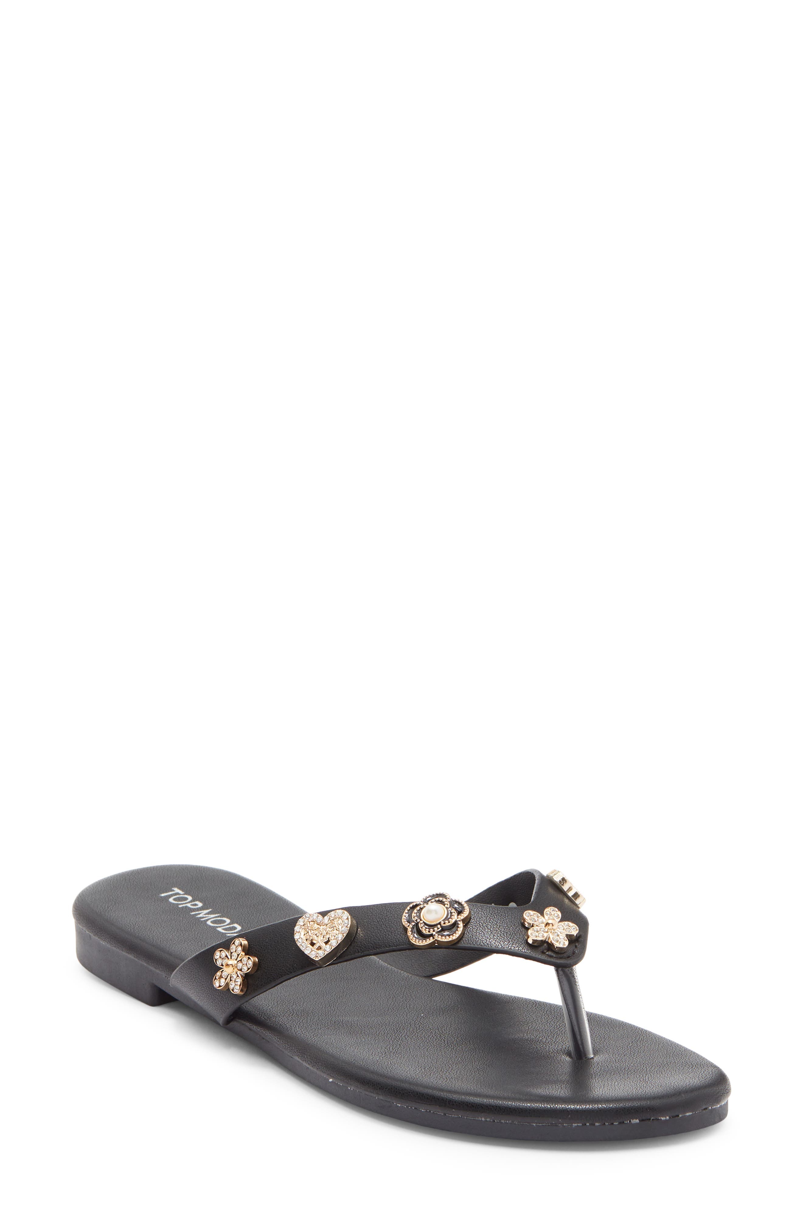Bessie Embellished Flip Flop - image 1