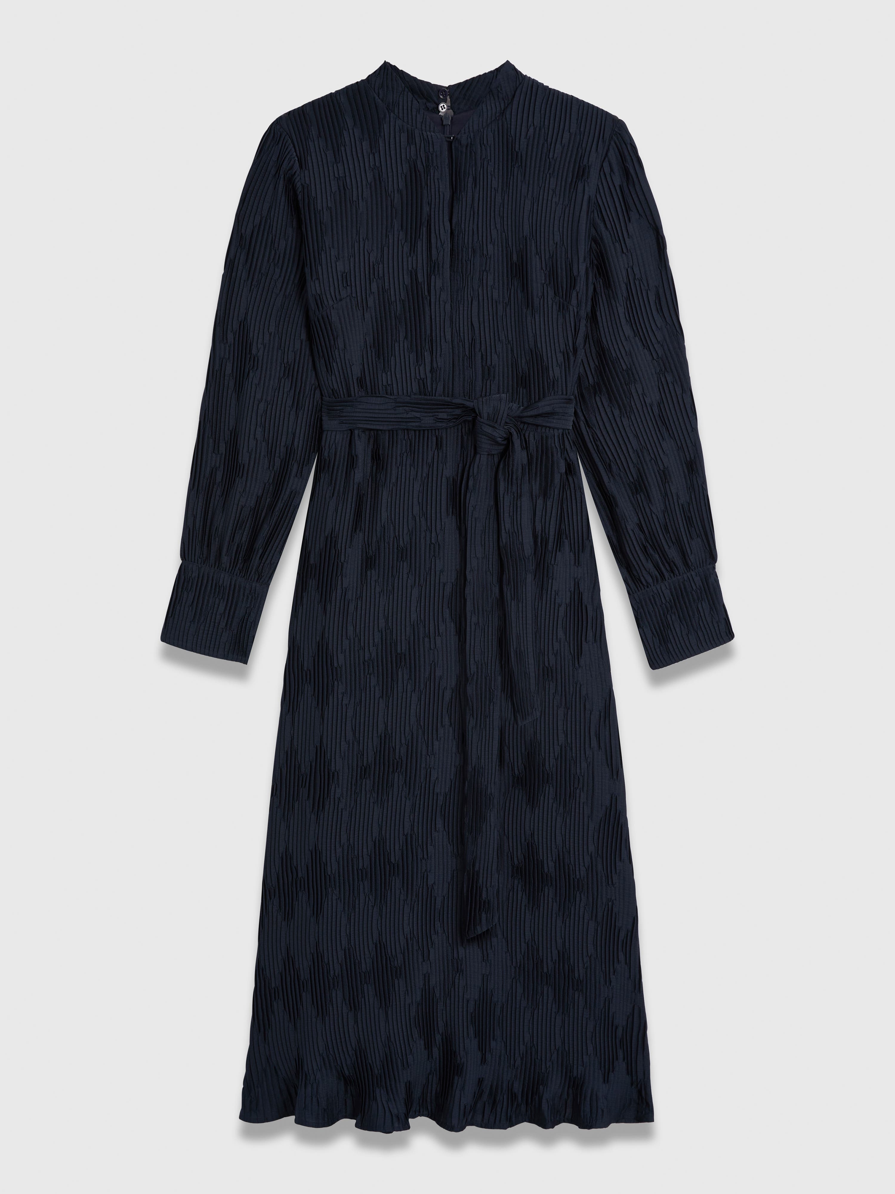 Aurellie Long Sleeve Tie Waist Dress - image 2