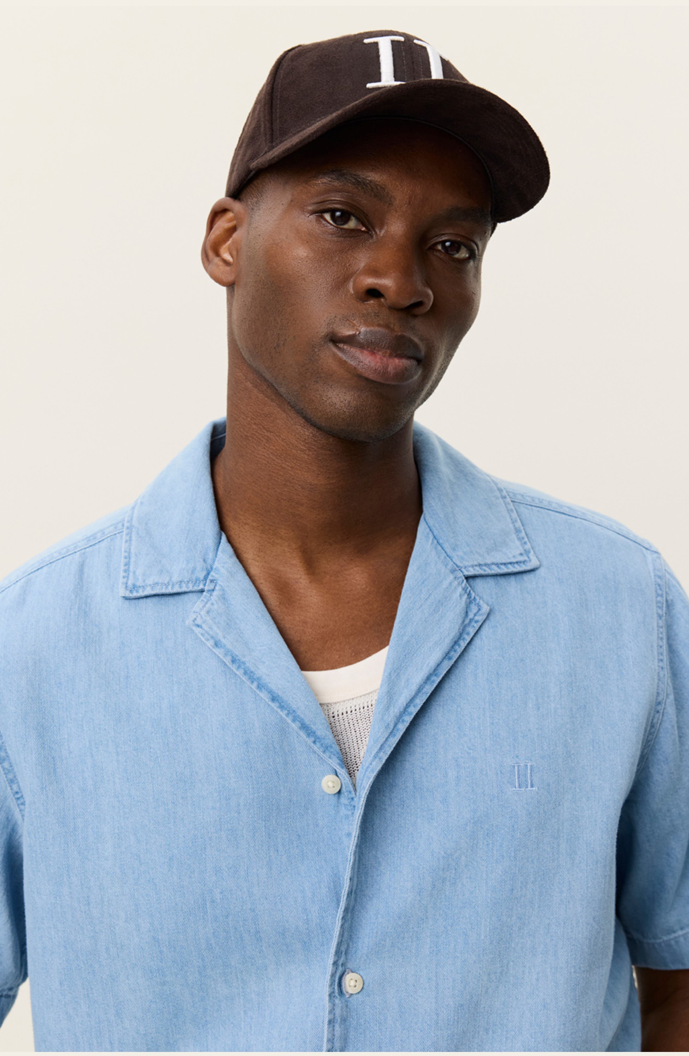Lesley Organic Cotton Denim Camp Shirt - image 2